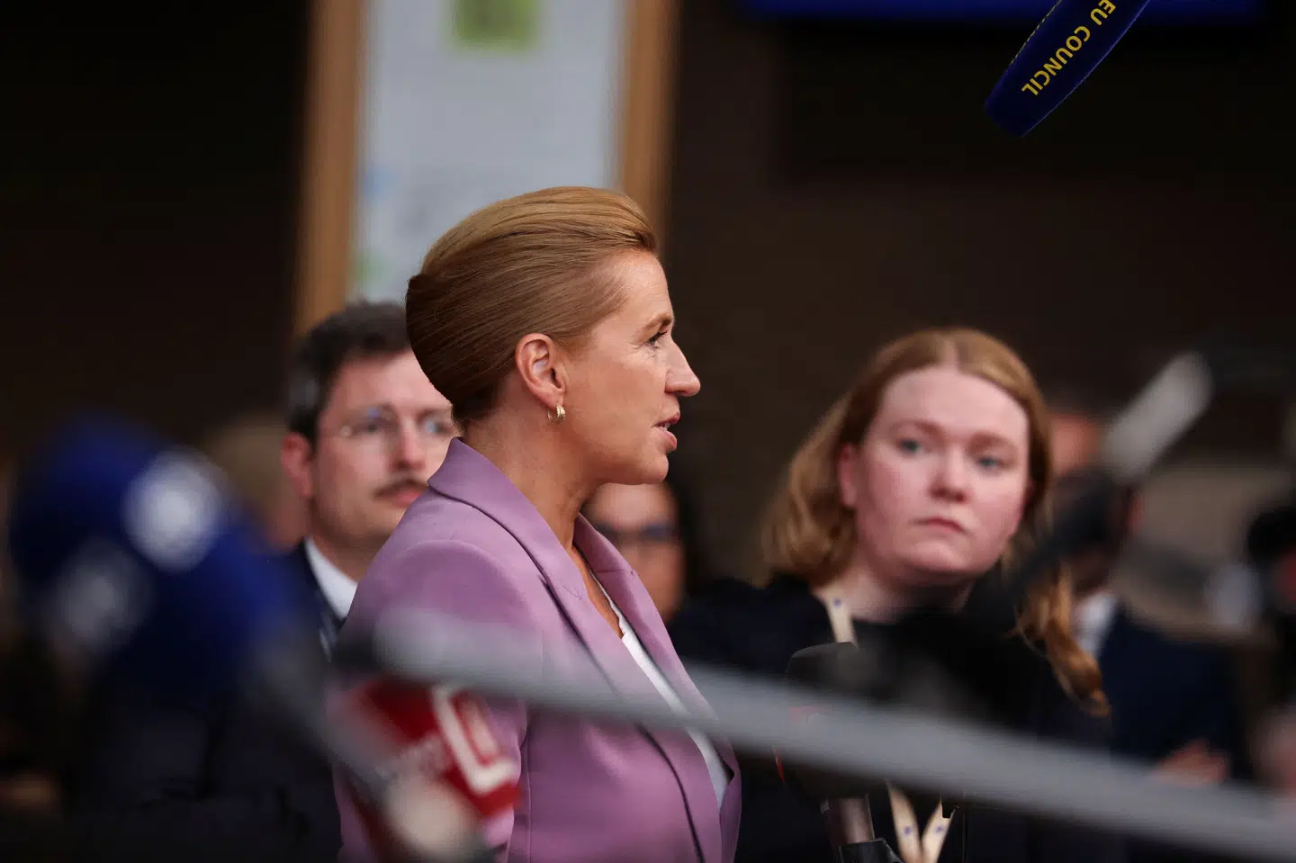 Statsminister Mette Frederiksen (S) er torsdag i Bruxelles, hvor der er EU-topmøde.
