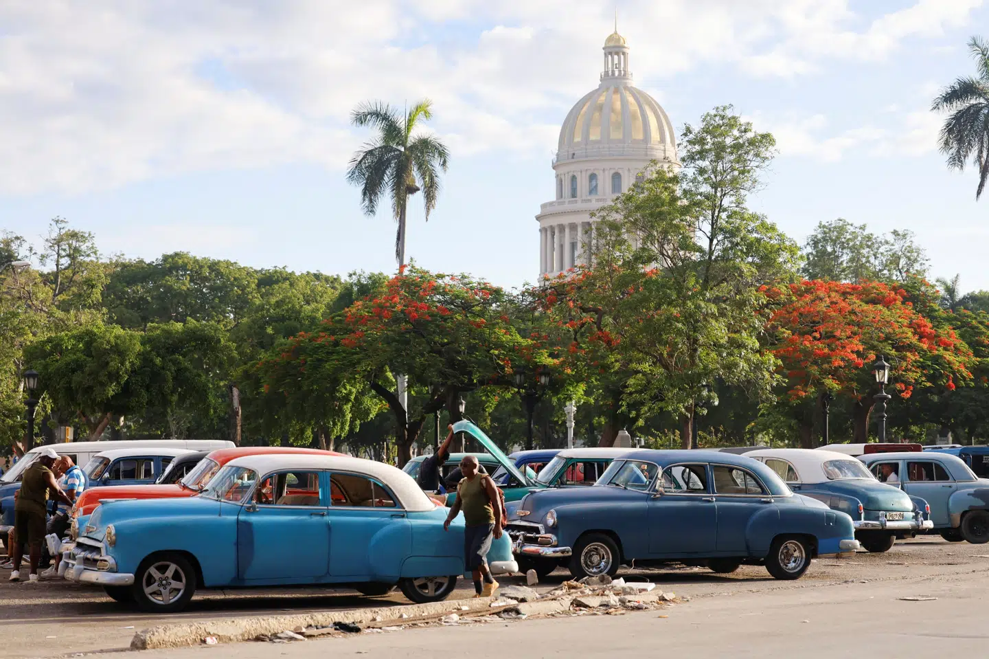 Cubas økonomi er hårdt ramt af blandt andet amerikanske sanktioner. Landets nationalforsamling har torsdag godkendt omfattende reformpakke, der markerer et betydeligt skridt i retning af en markedsøkonomi for den socialistiske østat. (Arkivfoto).