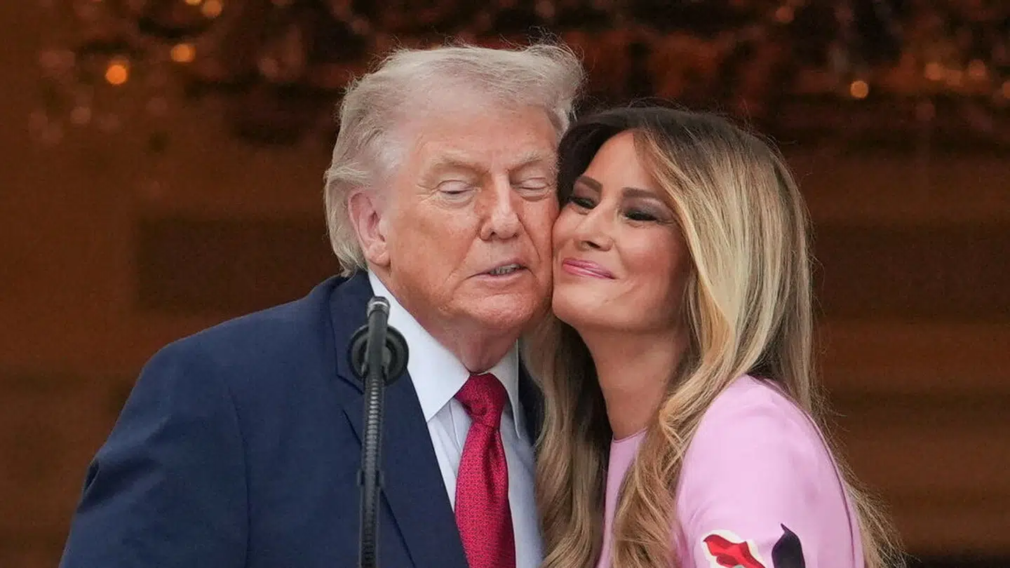 Donald og Melania Trump deler ikke soveværelse.