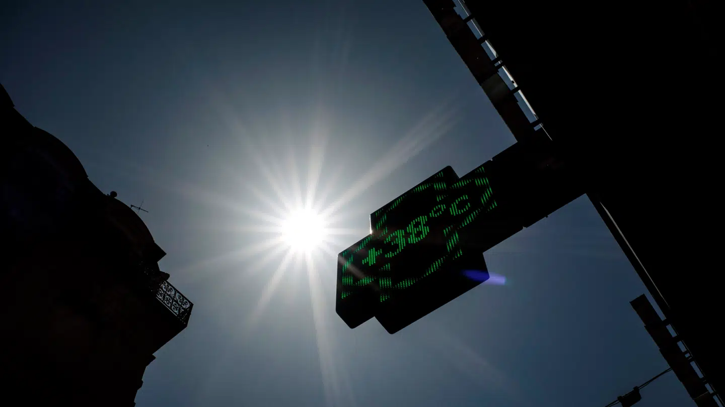 26. maj målte temperaturen 38 grader i Lyon i Frankrig.