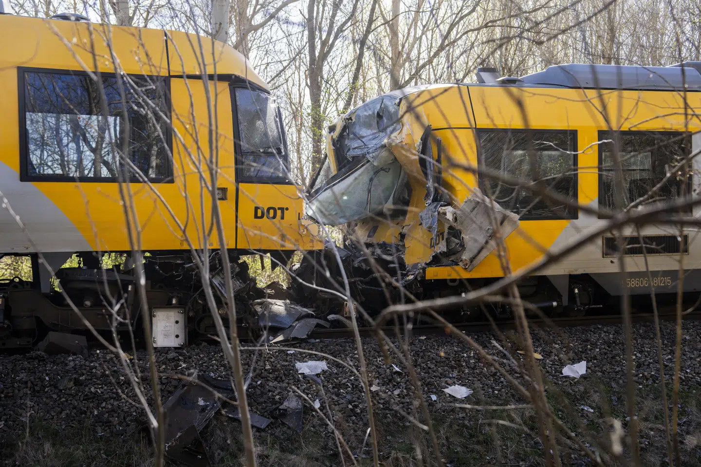 22 passagerer kom til skade, da to tog stødte frontalt sammen på Gribskovbanen i april. (Arkivfoto).