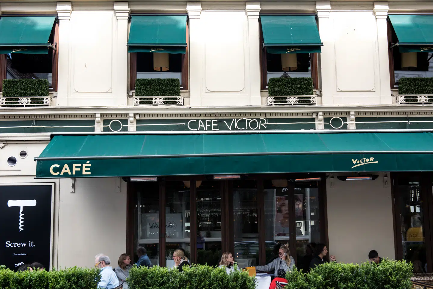 Café Victor på Ny Østergade blev stiftet i 1981. I dag er den kernen i Sovino-kæden.
