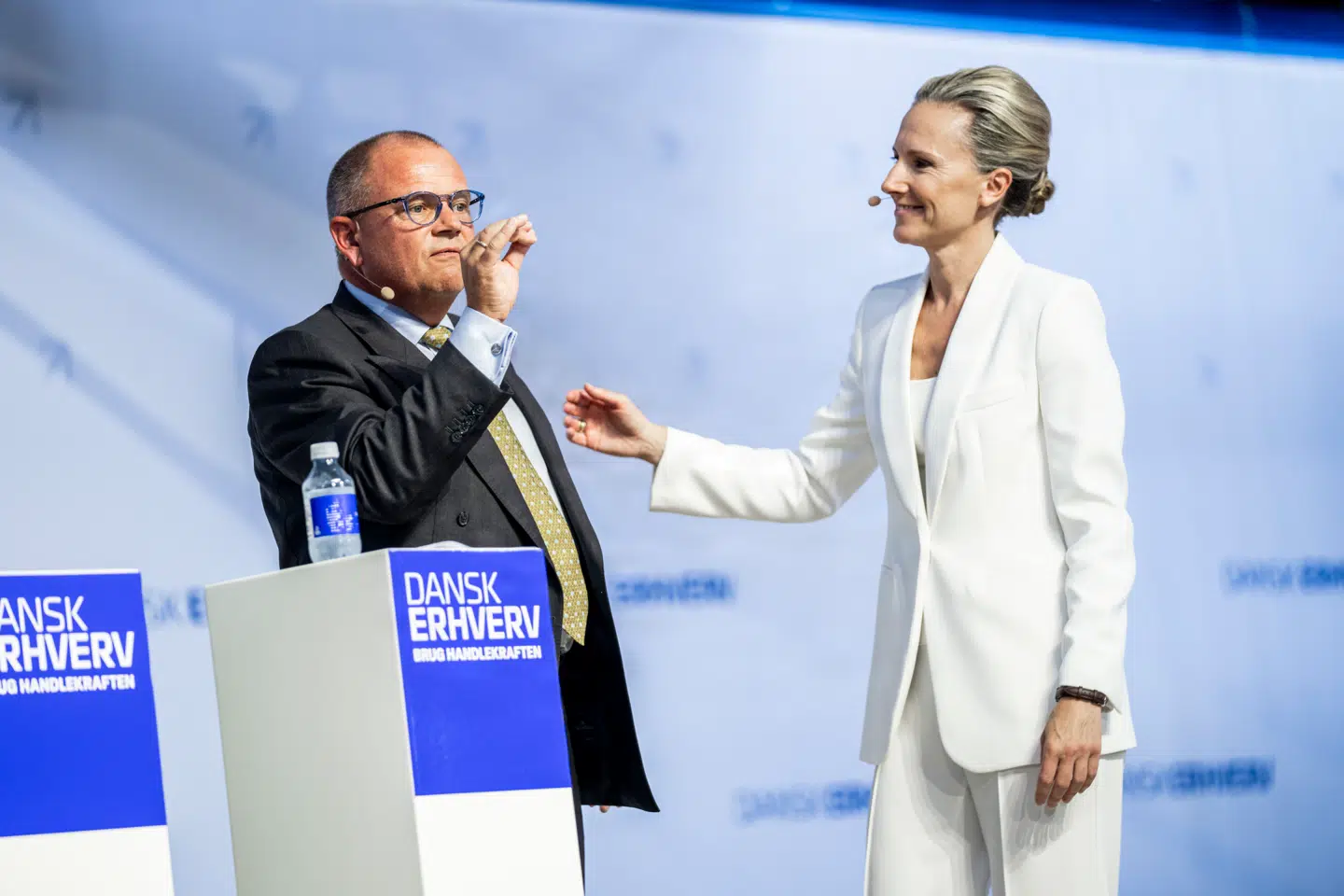 Administrerende direktør i Vestas, Henrik Andersen, ved Dansk Erhvervs årsdag i Øksnehallen i København, torsdag den 4. september 2025.