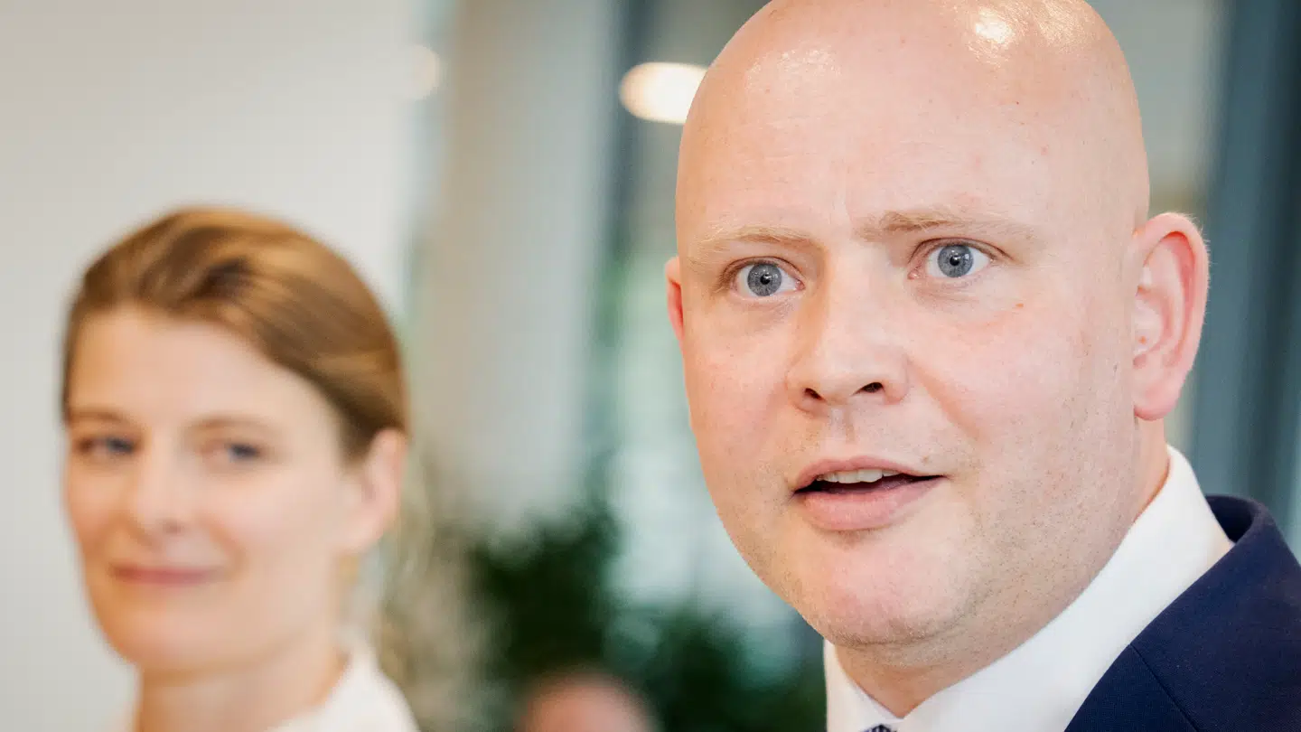 Her ses skatte- og vækstminister Jakob Engel-Schmidt (M), da han overtog Skatteministeriet.