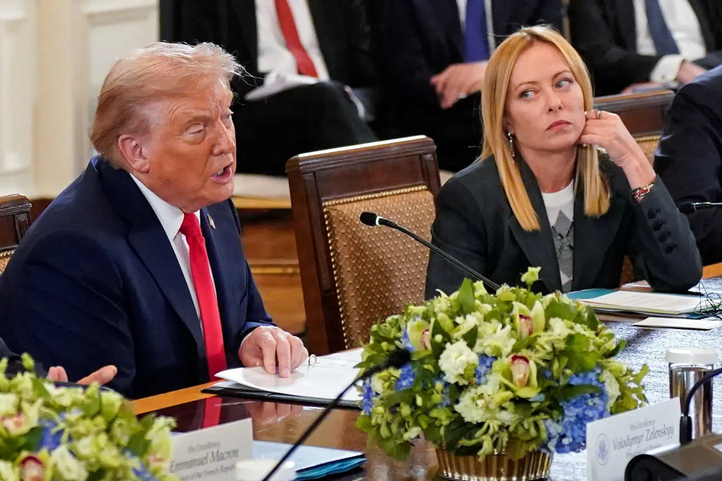 Hun var den eneste europæiske leder, der deltog i Trumps indsættelse i 2025. Men en nylig udtalelse fra Trump har udløst en mindre diplomatisk krise.