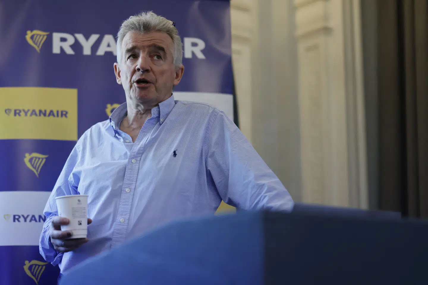 Michael O'Leary fortsætter som administrerende direktør for Ryanair de næste seks år. (Arkivfoto).
