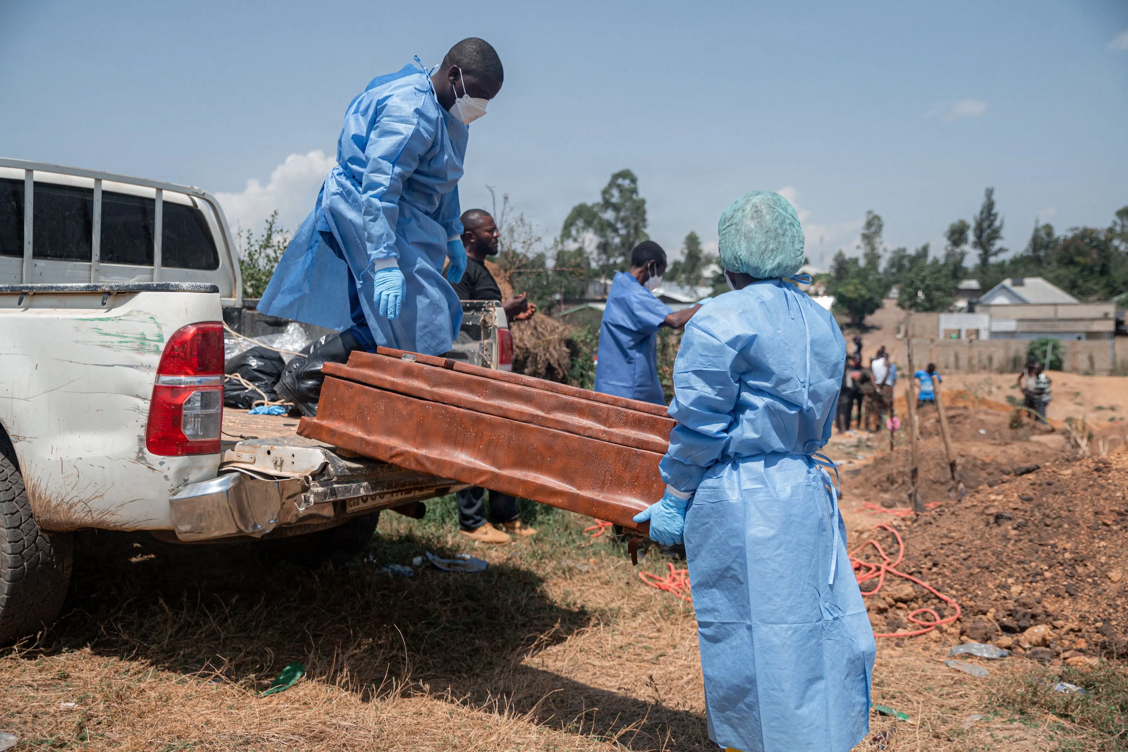 Antallet af ebola-smittede i DR Congo nærmer sig 1000