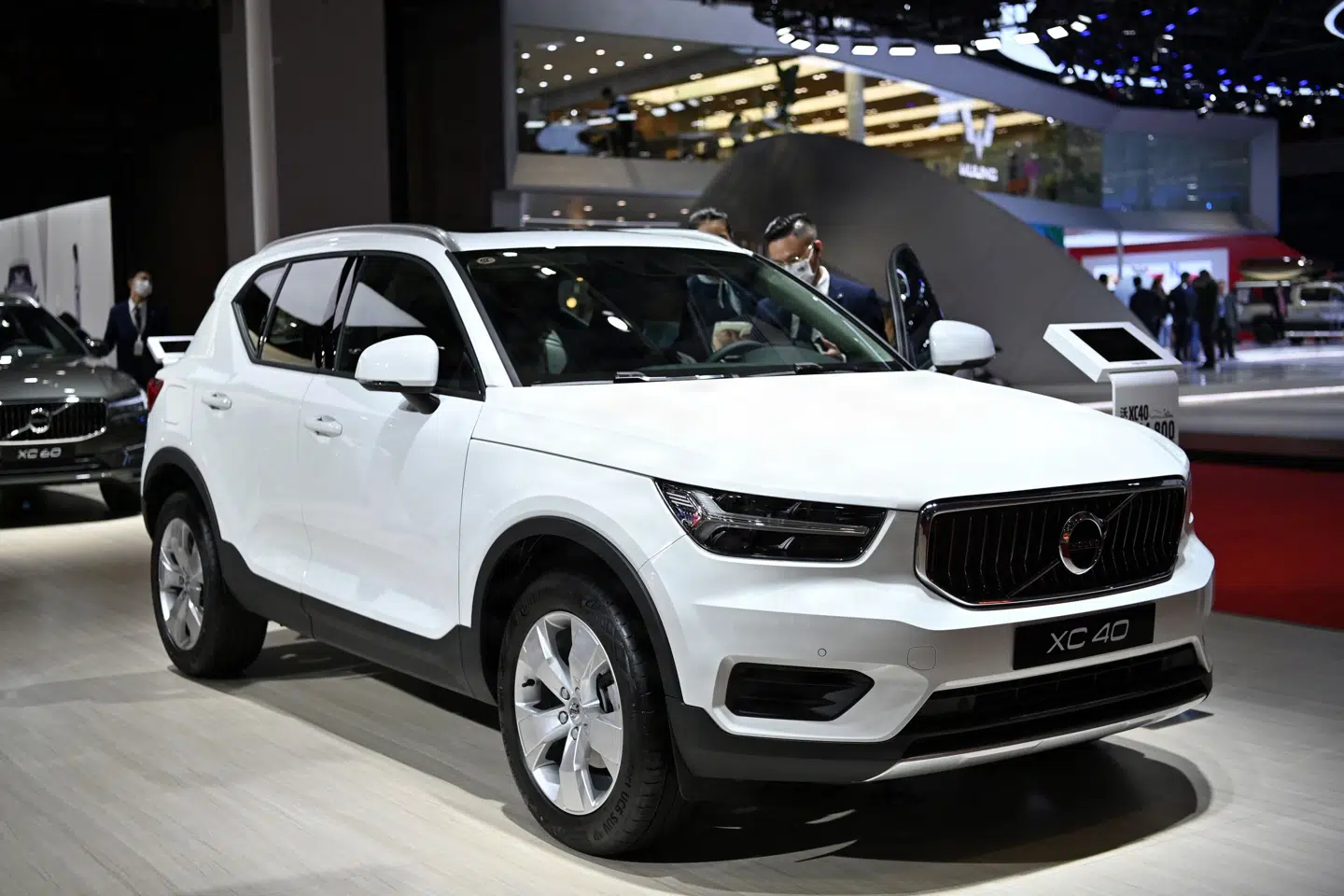En Volvo XC40 fra 2021. Omkring 64.000 plug-in-hybridbiler af modellen er blevet tilbagekaldt globalt på grund af risiko for overophedning af batteriet.