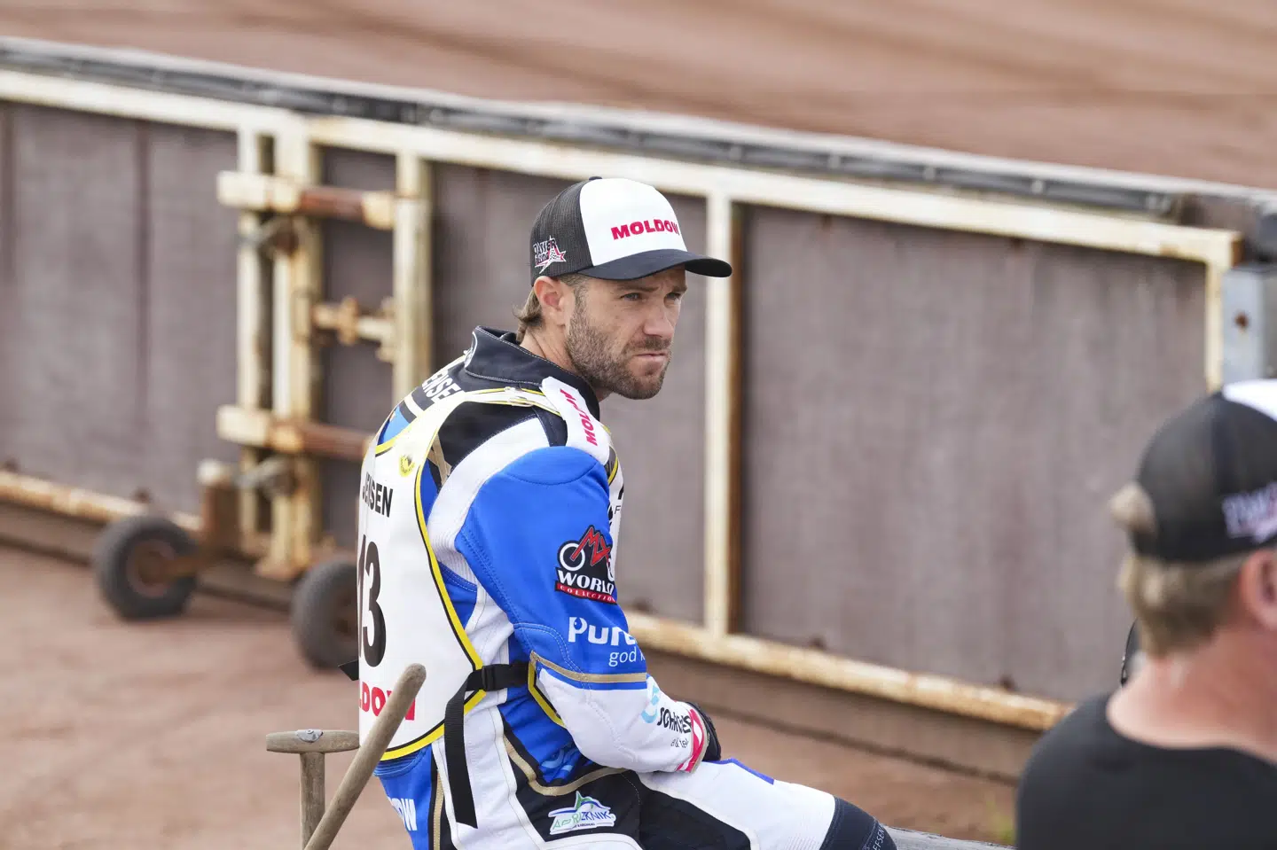 Rasmus Jensen kørte kun ét DM-heat, inden han blev smidt ud. (Arkivfoto).