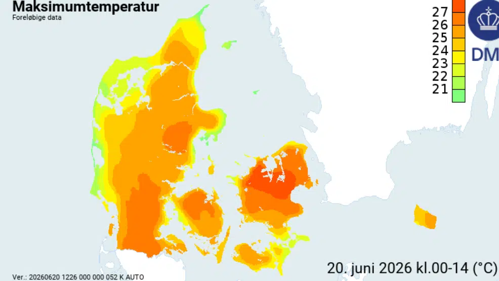 DMI deler vildt vejrkort