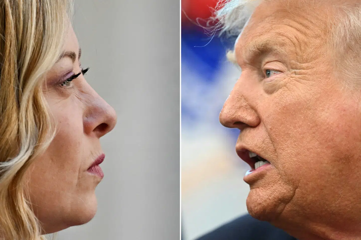 Forholdet mellem den italienske premierminister, Giorgia Meloni, og den amerikanske præsident, Donald Trump, er nede i en bølgedal. (Arkivfoto).