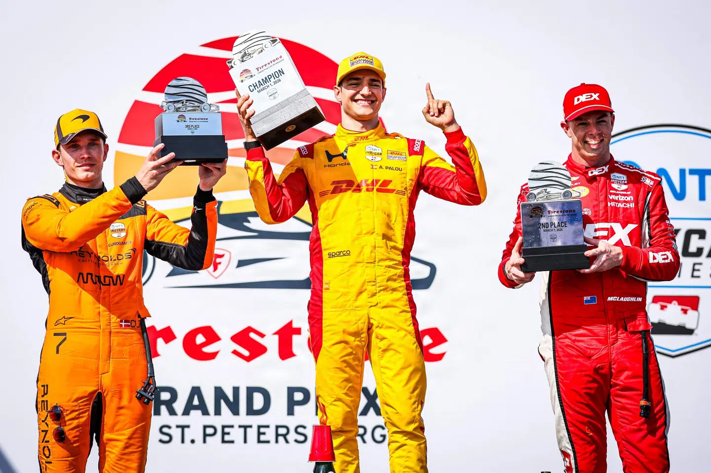 Christian Lundgaard vandt søndag for tredje gang et racerløb i IndyCar-serien.