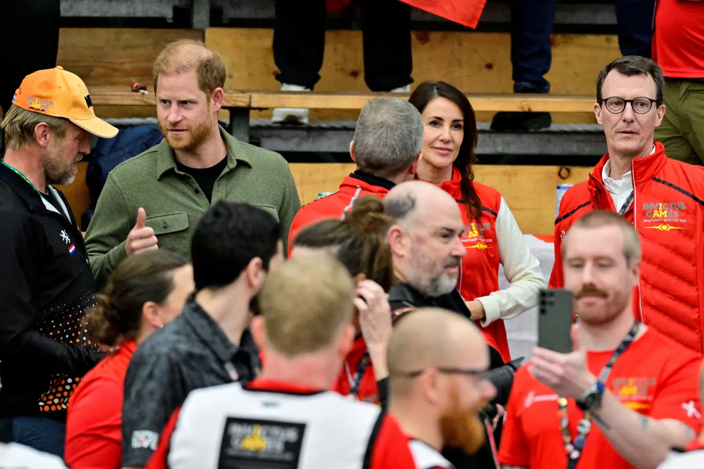 Invictus Games er stiftet af Storbritanniens prins Harry, der ved 2025-udgaven i Canada mødtes med prins Joachim og prinsesse Marie, der var til sportsstævnet for at støtte de danske veteraner. (Arkivfoto).