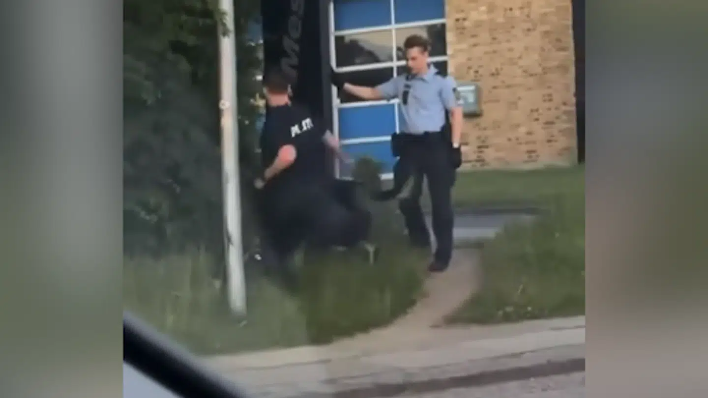 Et screenshot fra hændelsen