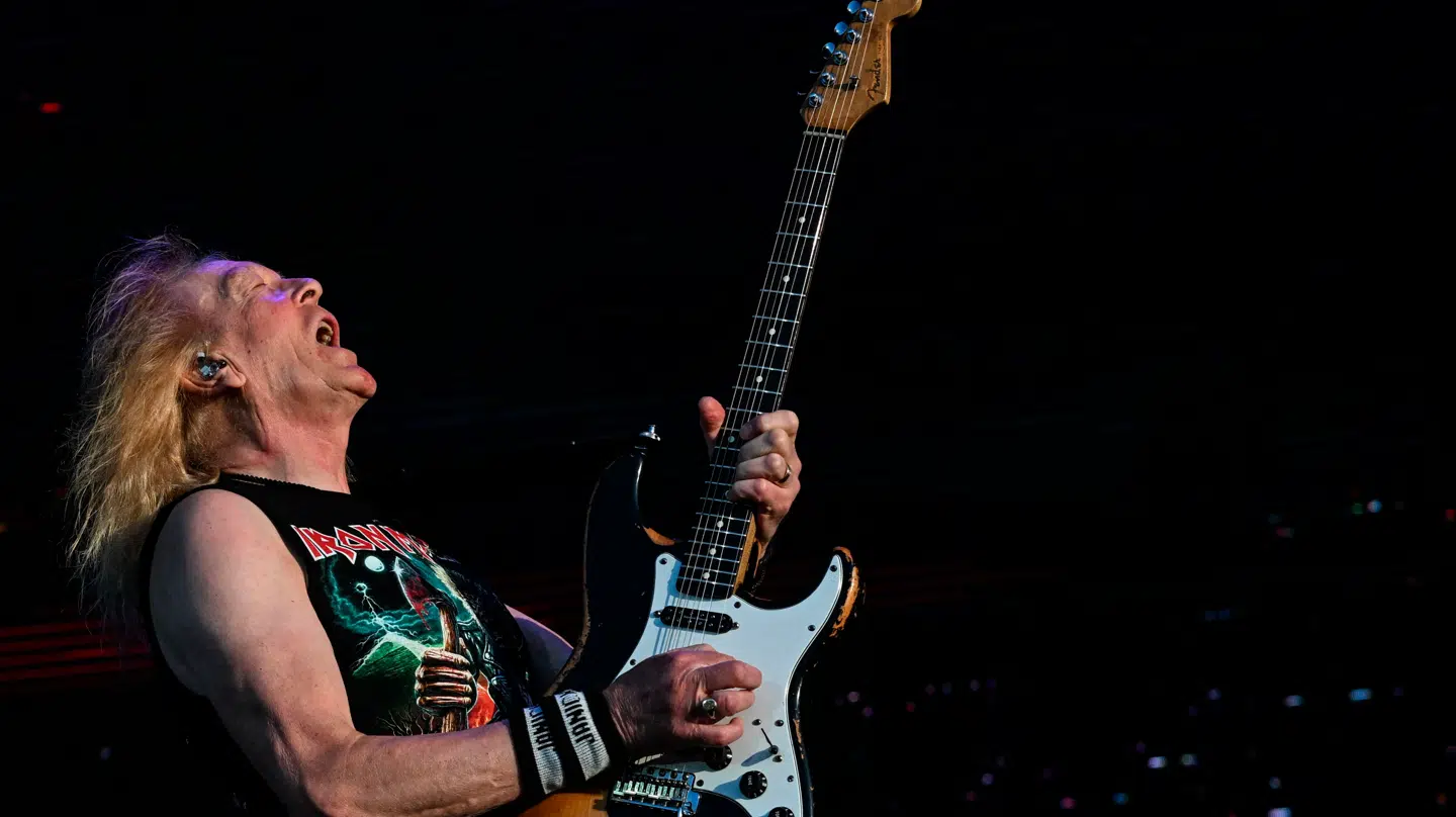 Det engelske band Iron Maiden spiller på Copenhell i år.