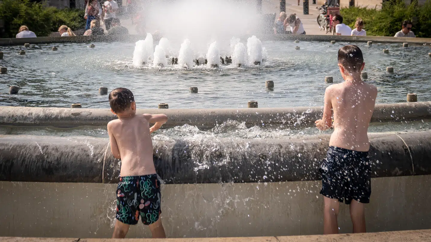 Temperaturen kommer op over 30 grader i den kommende weekend.