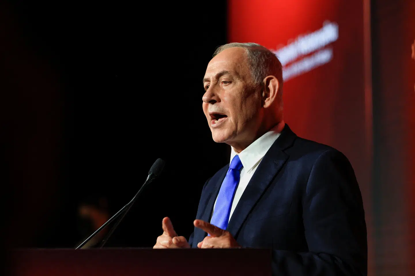 Benjamin Netanyahu har mandag aften haft et møde med forsvarsminister Israel Katz, hærchef Eyal Zamir og chefen for hærens nordlige kommando. (Arkivfoto).