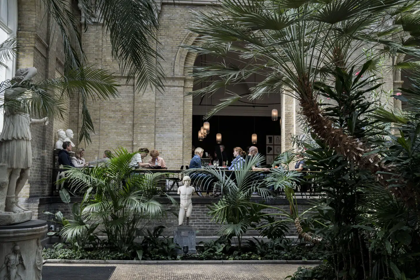 Glyptotekets vinterhave er også en del af det store restaureringsprojekt, der betyder, at Glyptoteket må lukke for publikum i mindst seks år fra 2028. (Arkivfoto).