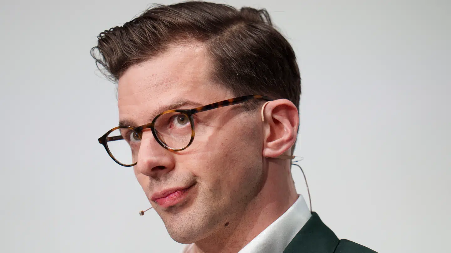 Politisk leder, for Liberal Alliance (LA), Alex Vanopslagh er til stede i London i dag.