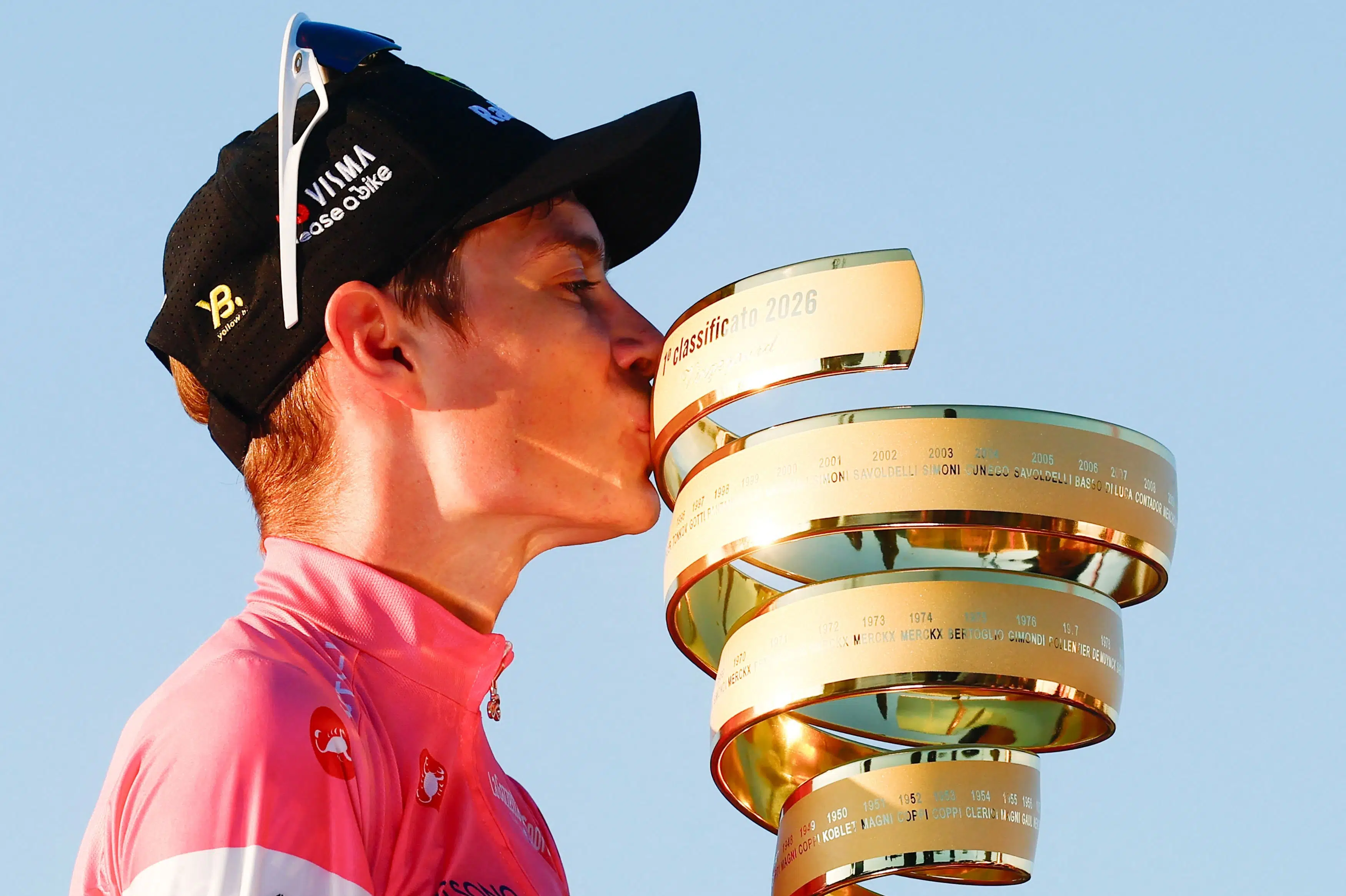 Jonas Vingegaard får Tour-selskab af italiensk klatrer
