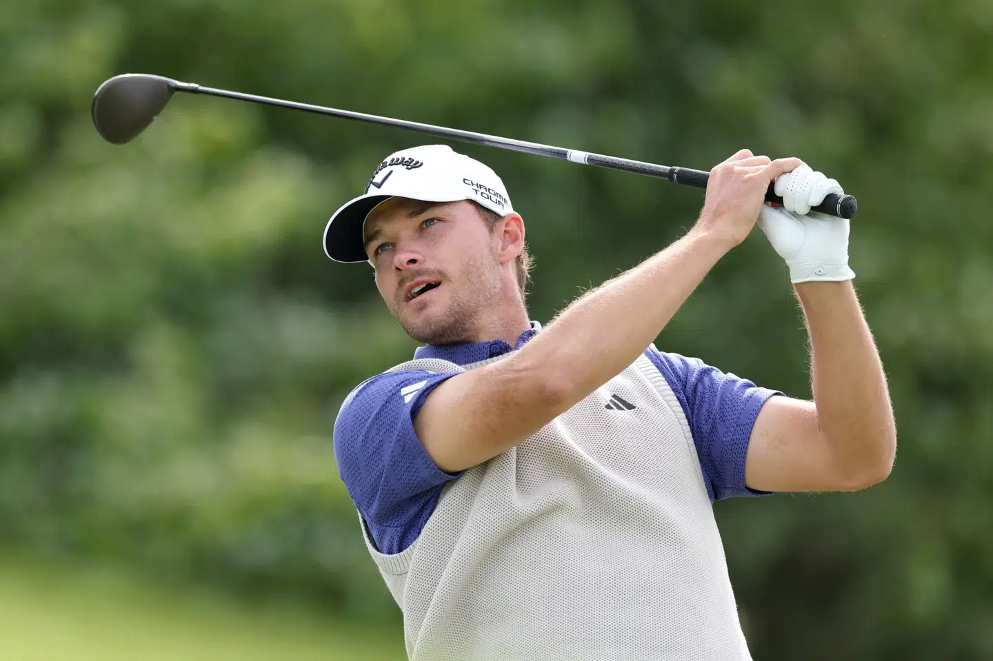 Nicolai Højgaard vil, som det ser ud nu, være blandt de spillere, der skal spille på øverste PGA Tour-niveau. (Arkivfoto).