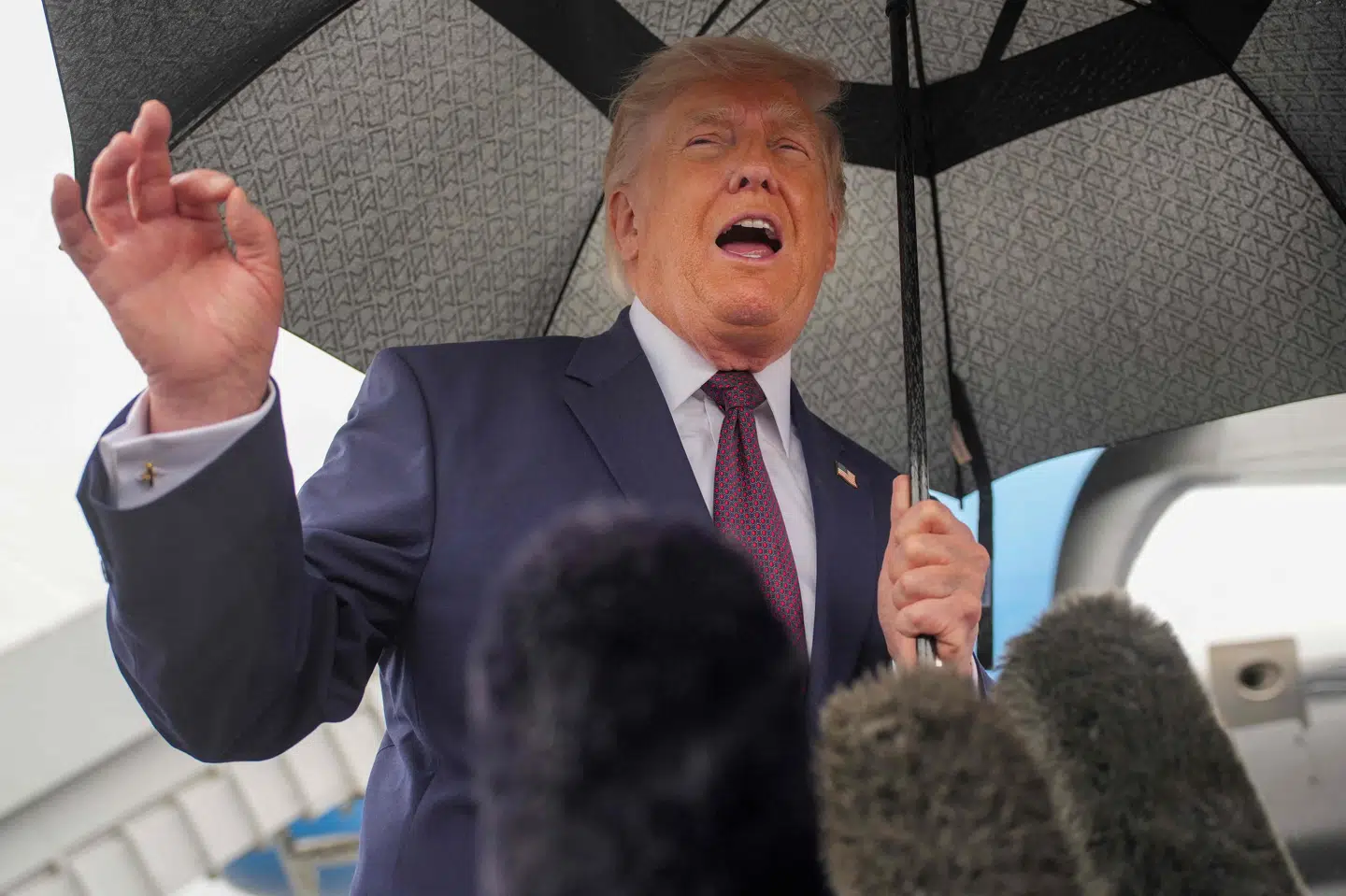 Krigen mod Iran har efter alt at dømme ikke hjulpet på præsident Donald Trumps popularitet, viser en ny meningsmåling fra Ipsos. (Arkivfoto).