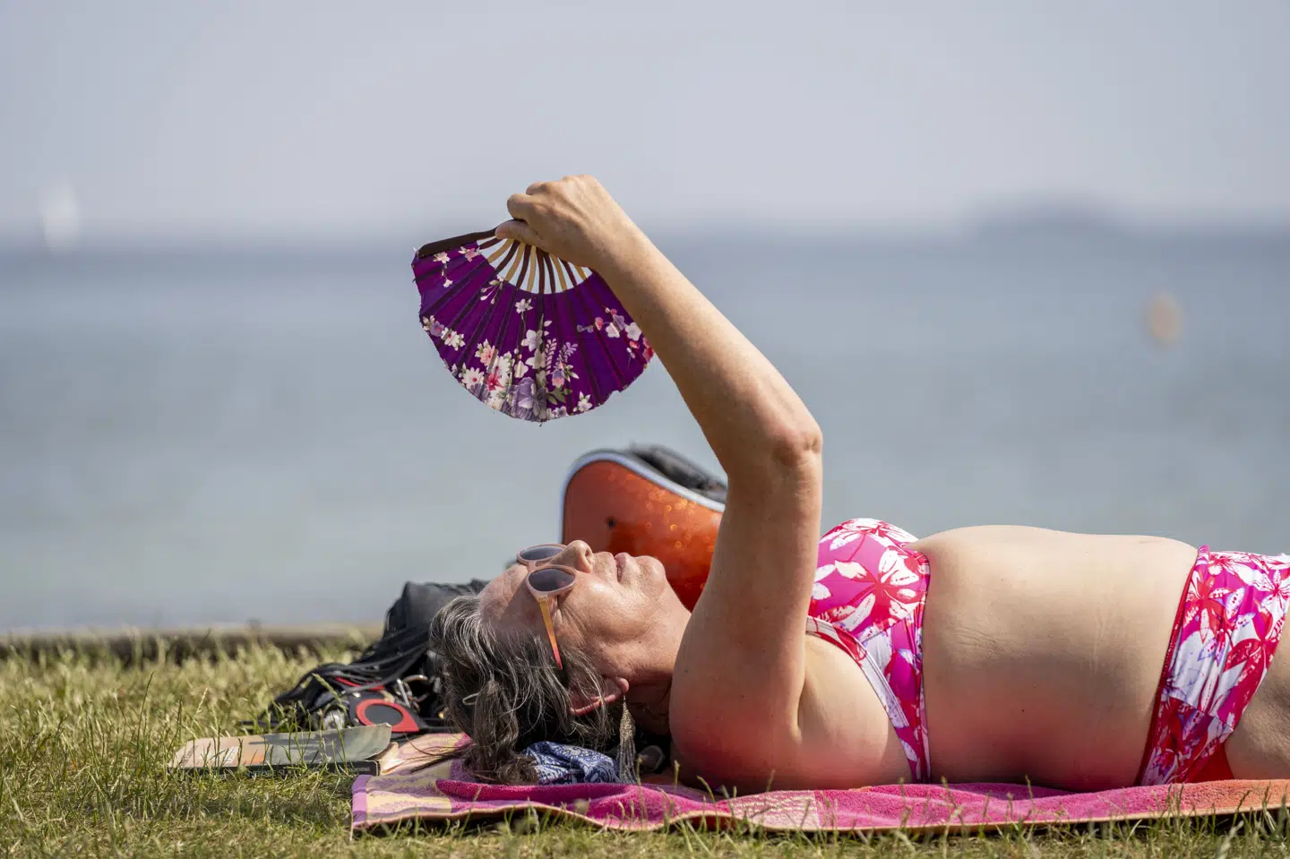Ifølge DMI er der tale om en hedebølge, når gennemsnittet af de højeste temperaturer over tre sammenhængende dage overstiger 28 grader. (Arkivfoto).