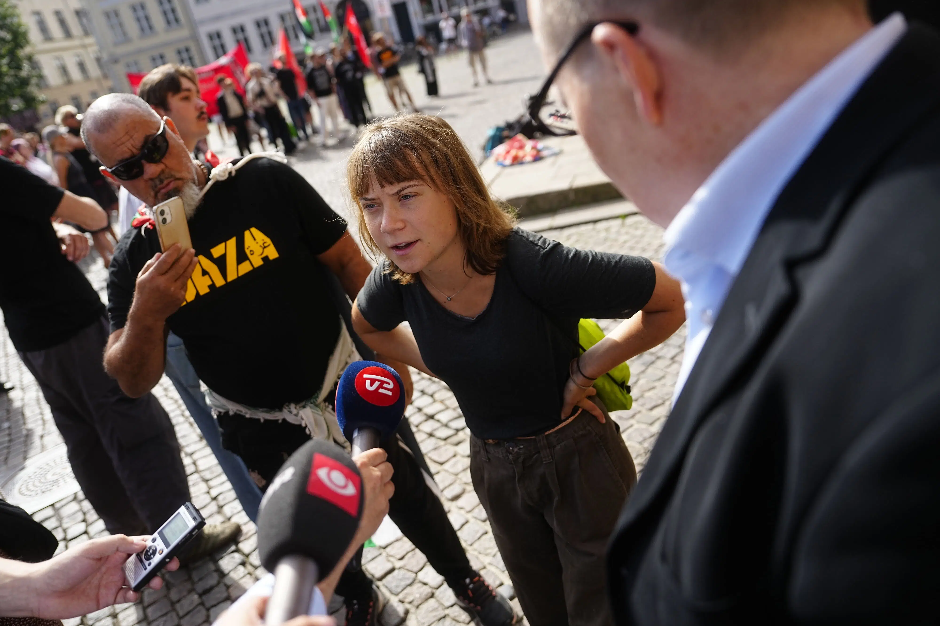 Studerende blev chokeret da politi ankom til aktion på universitet