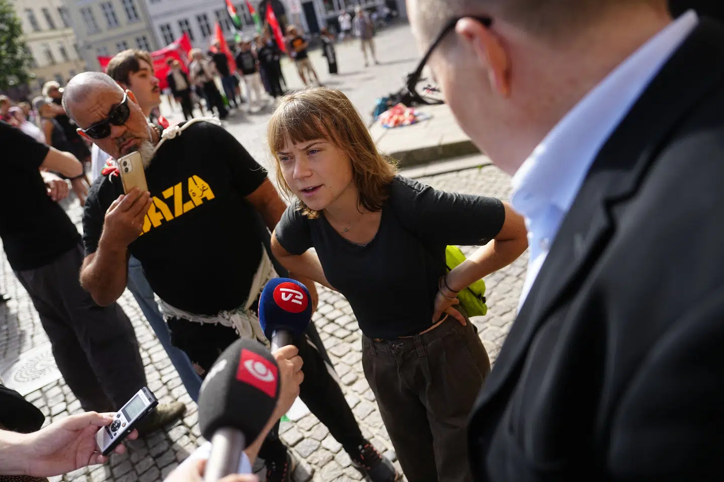 Den svenske aktivist Greta Thunberg er onsdag i København, hvor hun og flere andre er tiltalt i en straffesag i kølvandet på sin deltagelse i to aktioner. Anklagemyndigheden går efter en bøde.