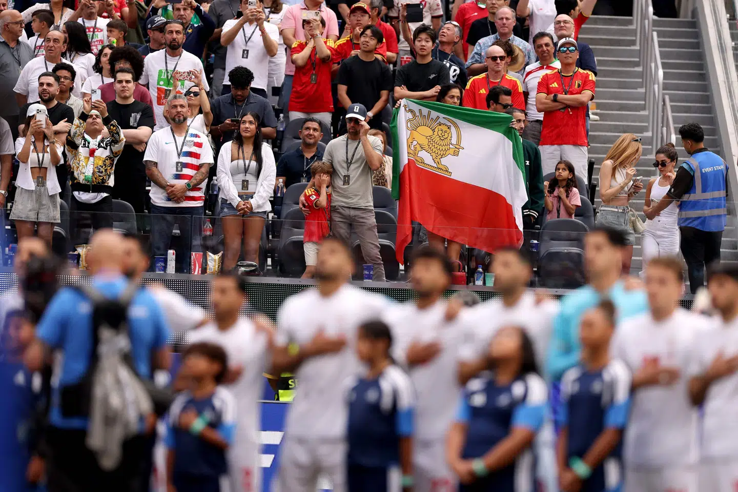 Iran spillede senest uafgjort mod Belgien i holdets anden VM-gruppekamp i USA. (Arkivfoto).