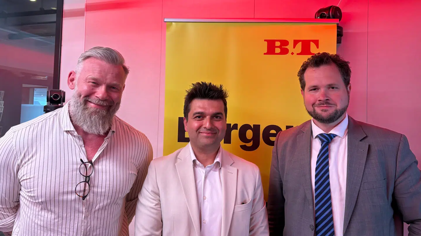 Mohammed Rona (M) og Anders Vistisen (DF) lagde onsdag vejen forbi Borgerlig Tabloid.