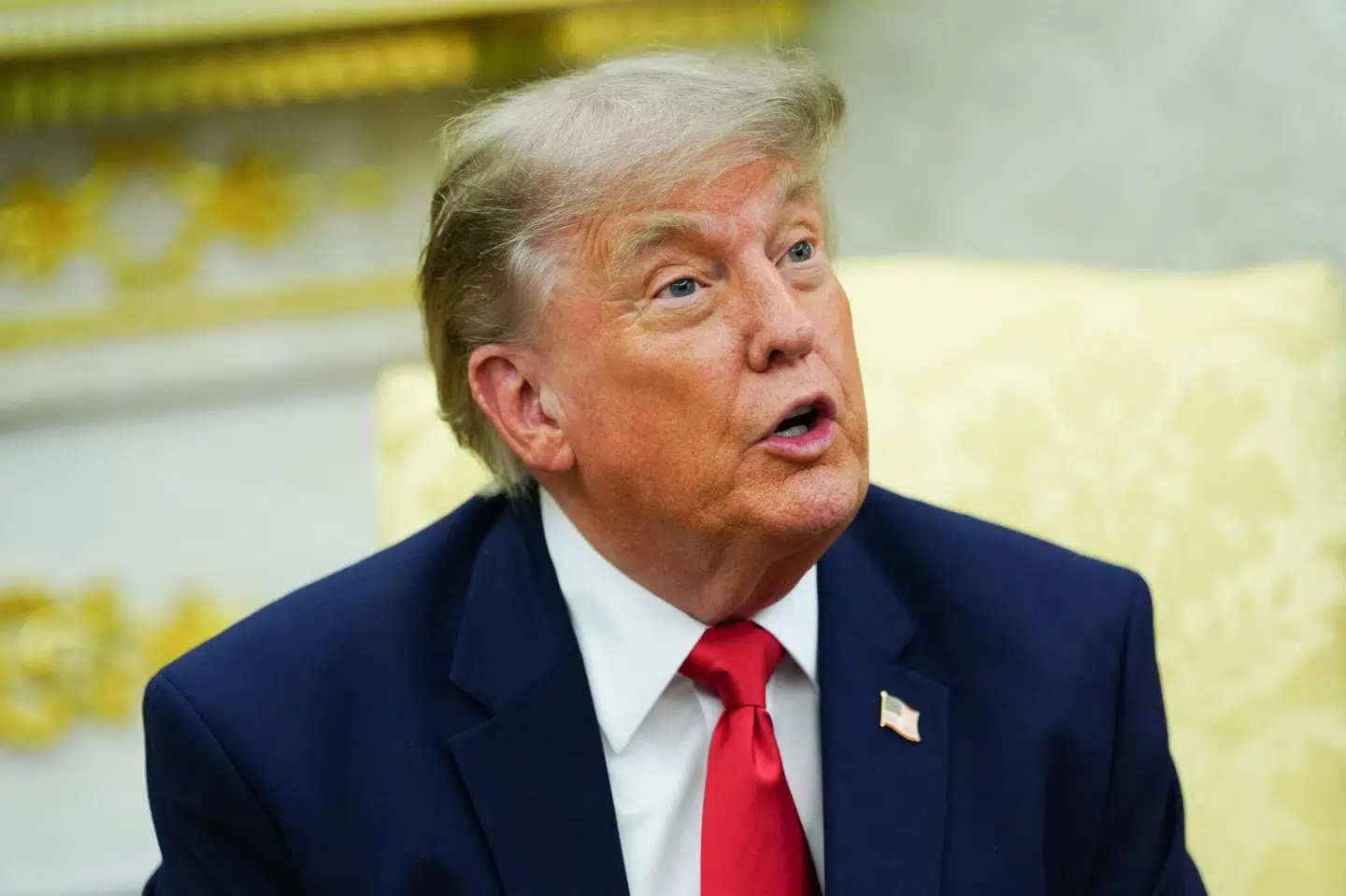- Der fløj missiler rundt over det hele, og nogen sagde, at det var vores missil. Tja, måske var det ikke vores missil, siger Donald Trump om angreb på iransk skole i februar.