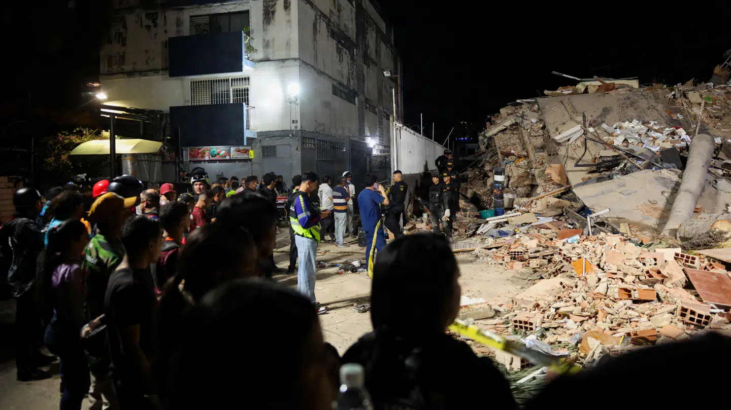 Store dele af hovedstaden Caracas er hårdt medtaget efter de voldsomme jordskælv.