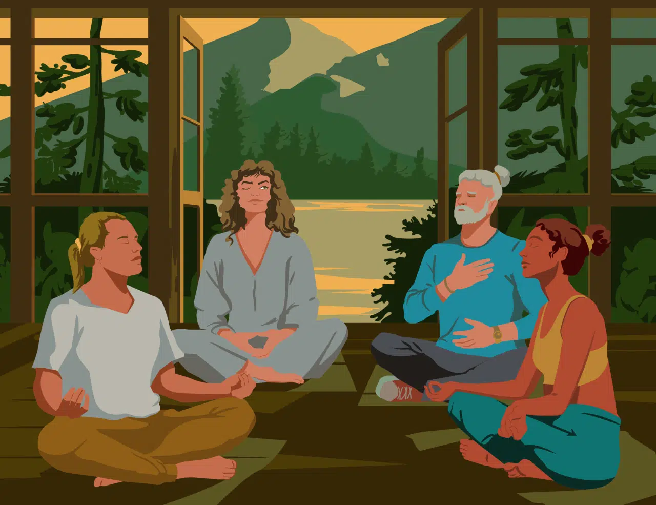 Jeg tog på fem dages silent retreat. Det var tæt på at knække min hjerne