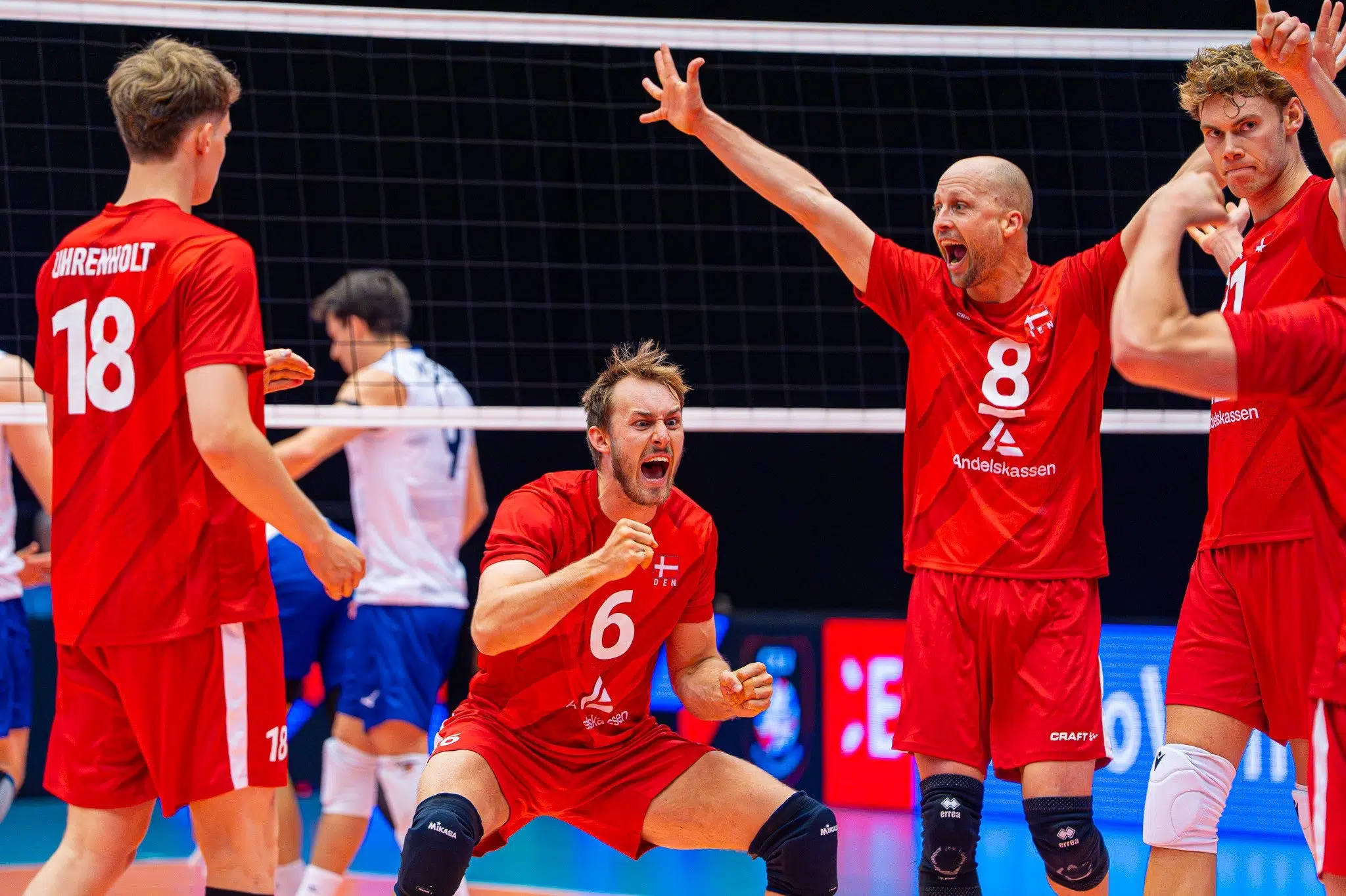Danske volleyballmænd lurer på historieskrivning