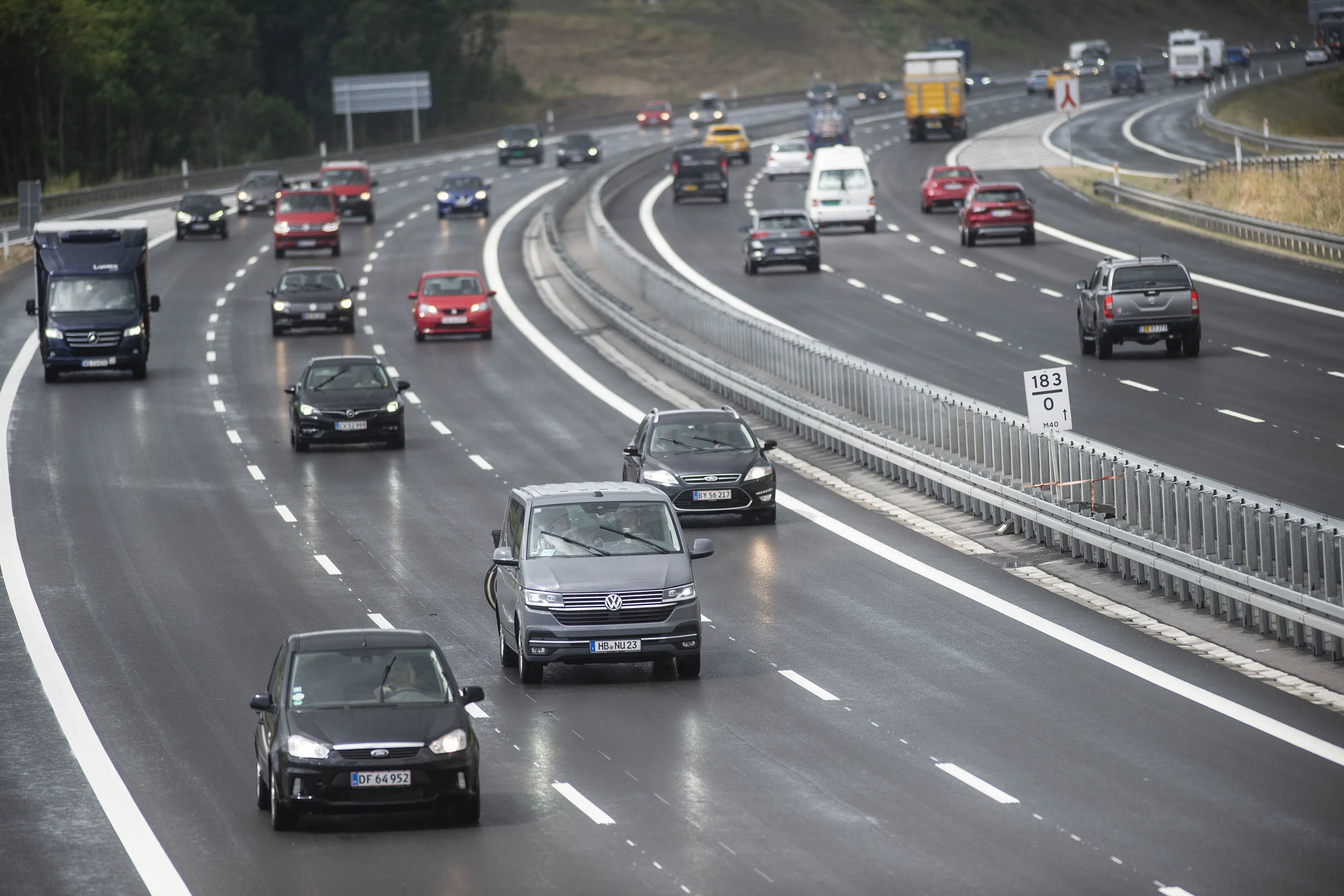 Uheld forstyrrer trafikken på Fyn på travl rejsedag