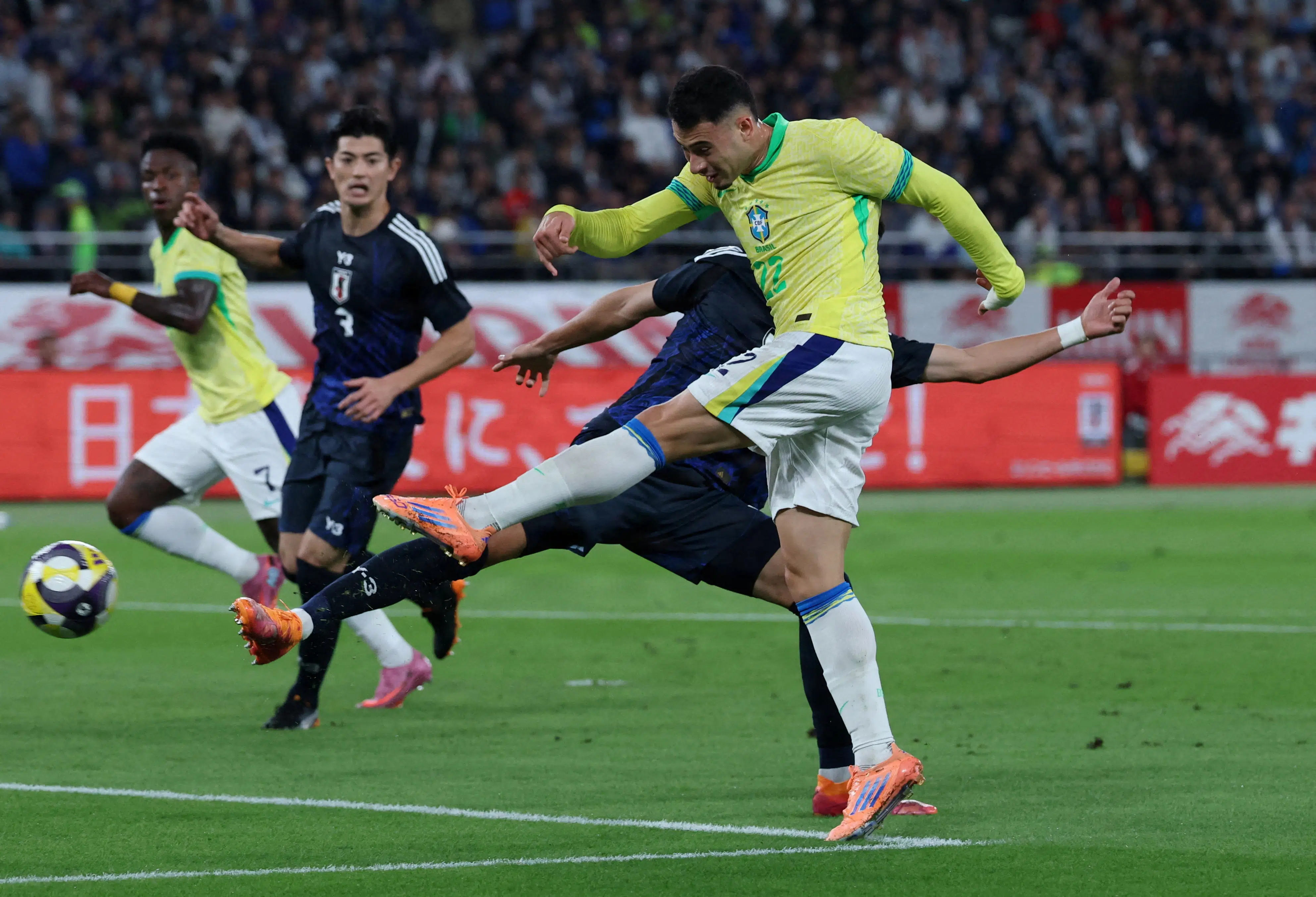 VM: Brasilien og Japan
