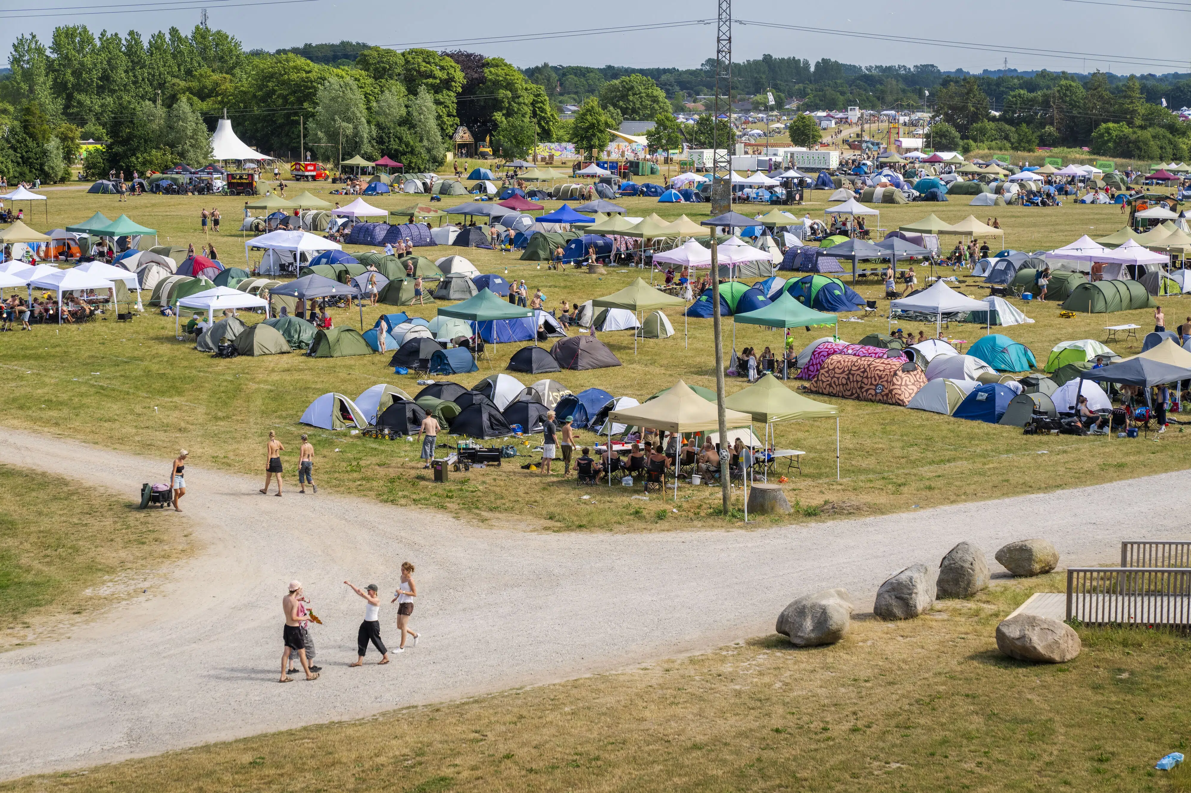 17-årig pige anmelder voldtægt på Roskilde Festival