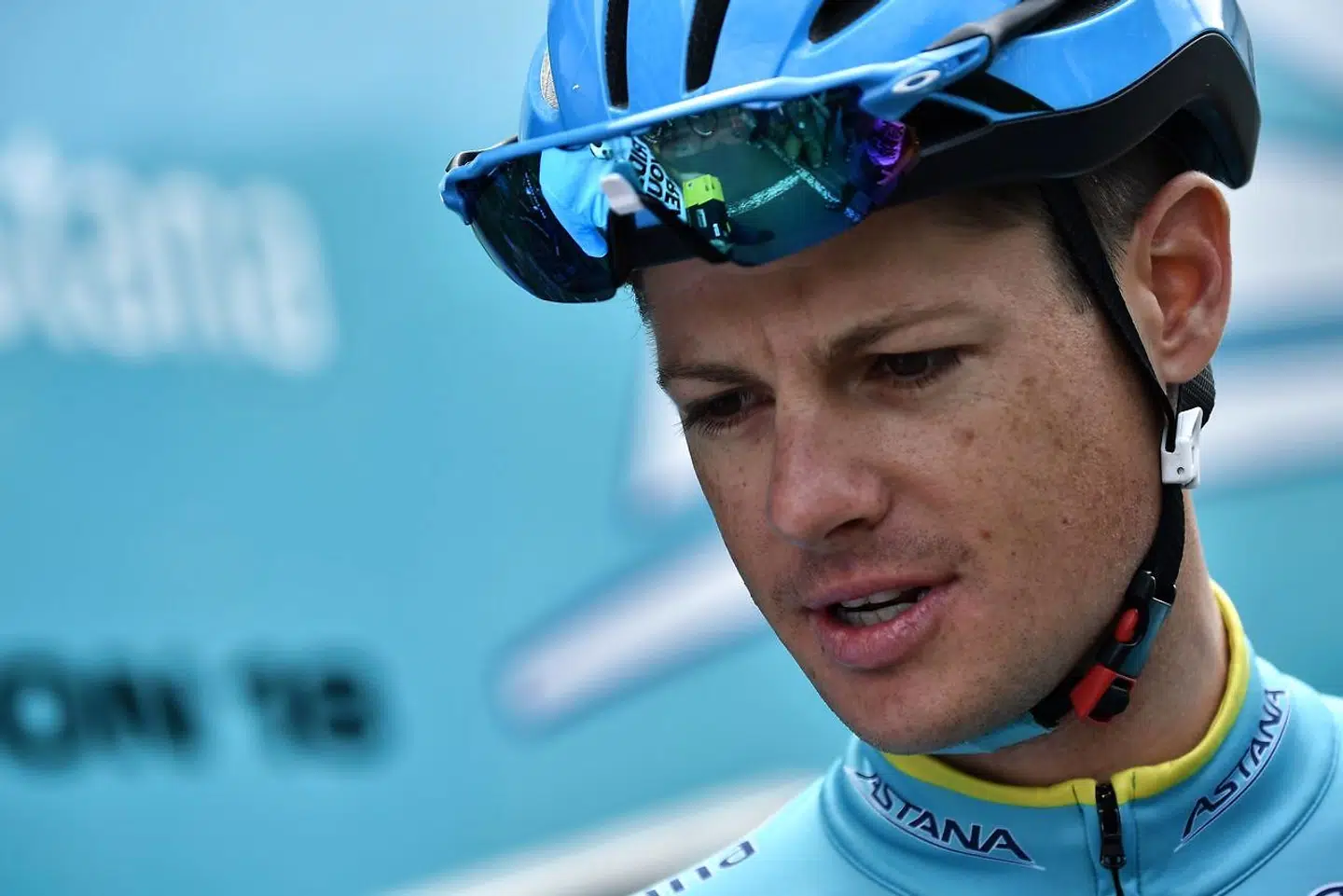Jakob Fuglsang er forfulgt af uheld i dette års Giro d'Italia