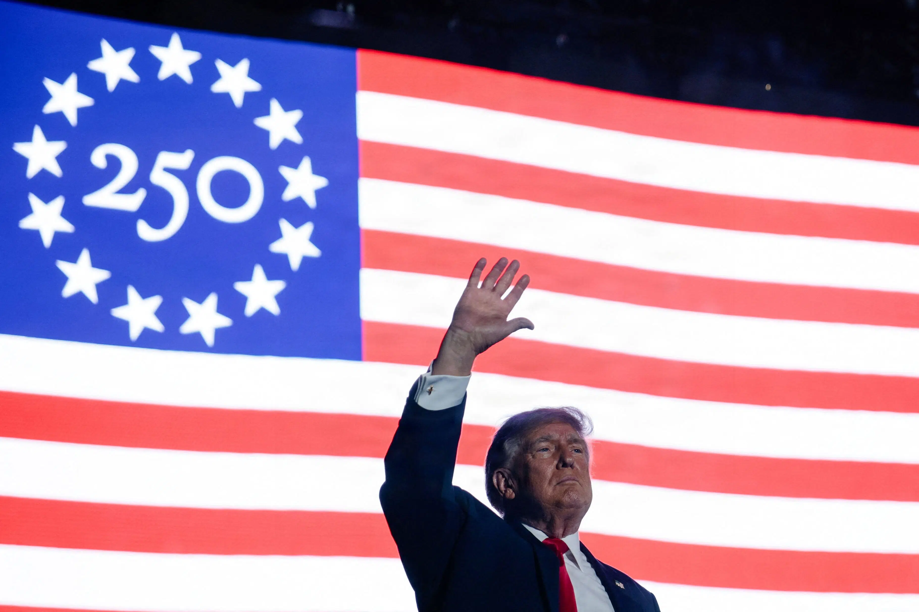 OVERBLIK: Trump har stjålet fokus ved 250-års fest i Washington D.C.