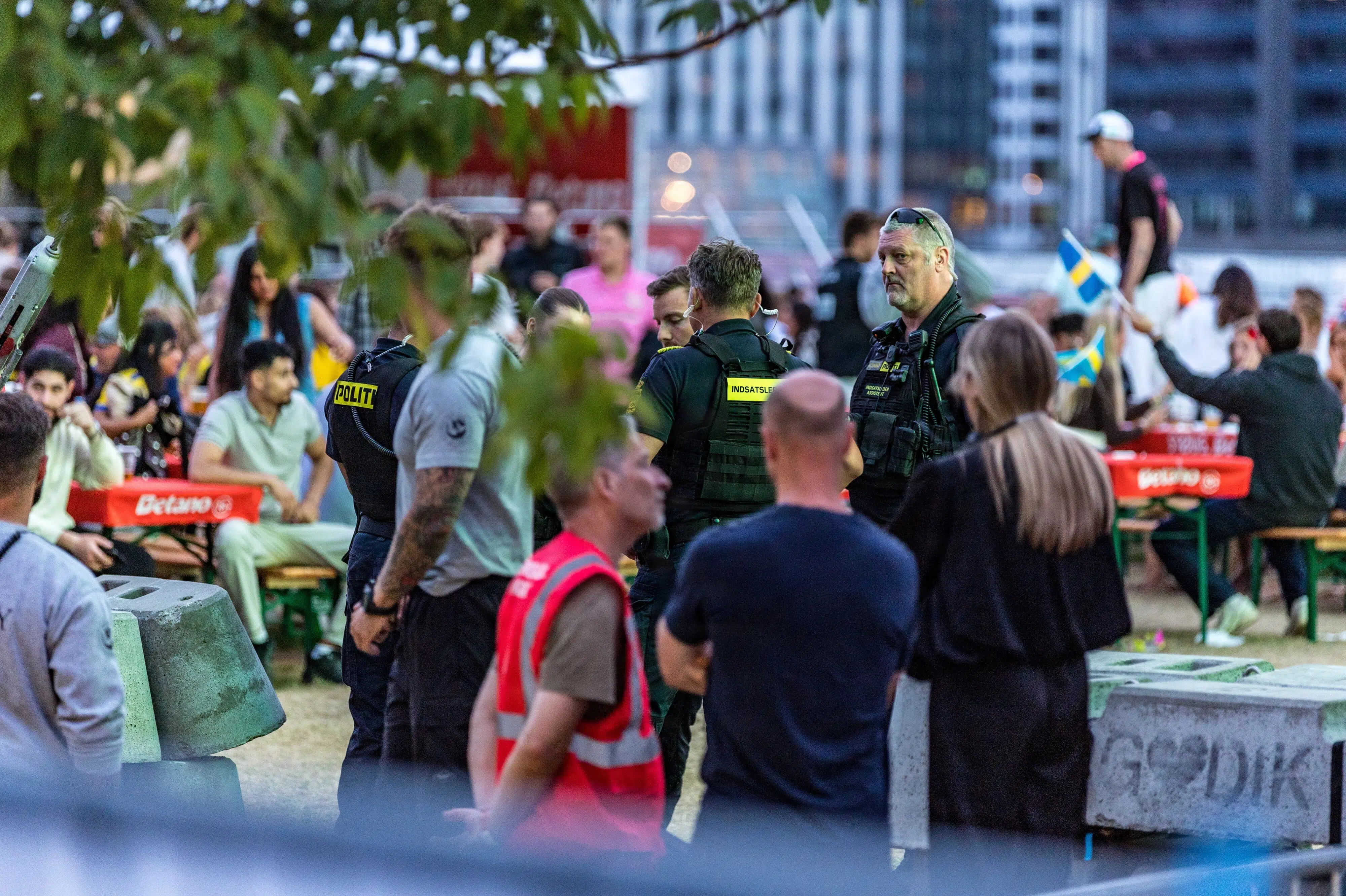 Politiet undersøger voldsepisode ved storskærmsarrangement
