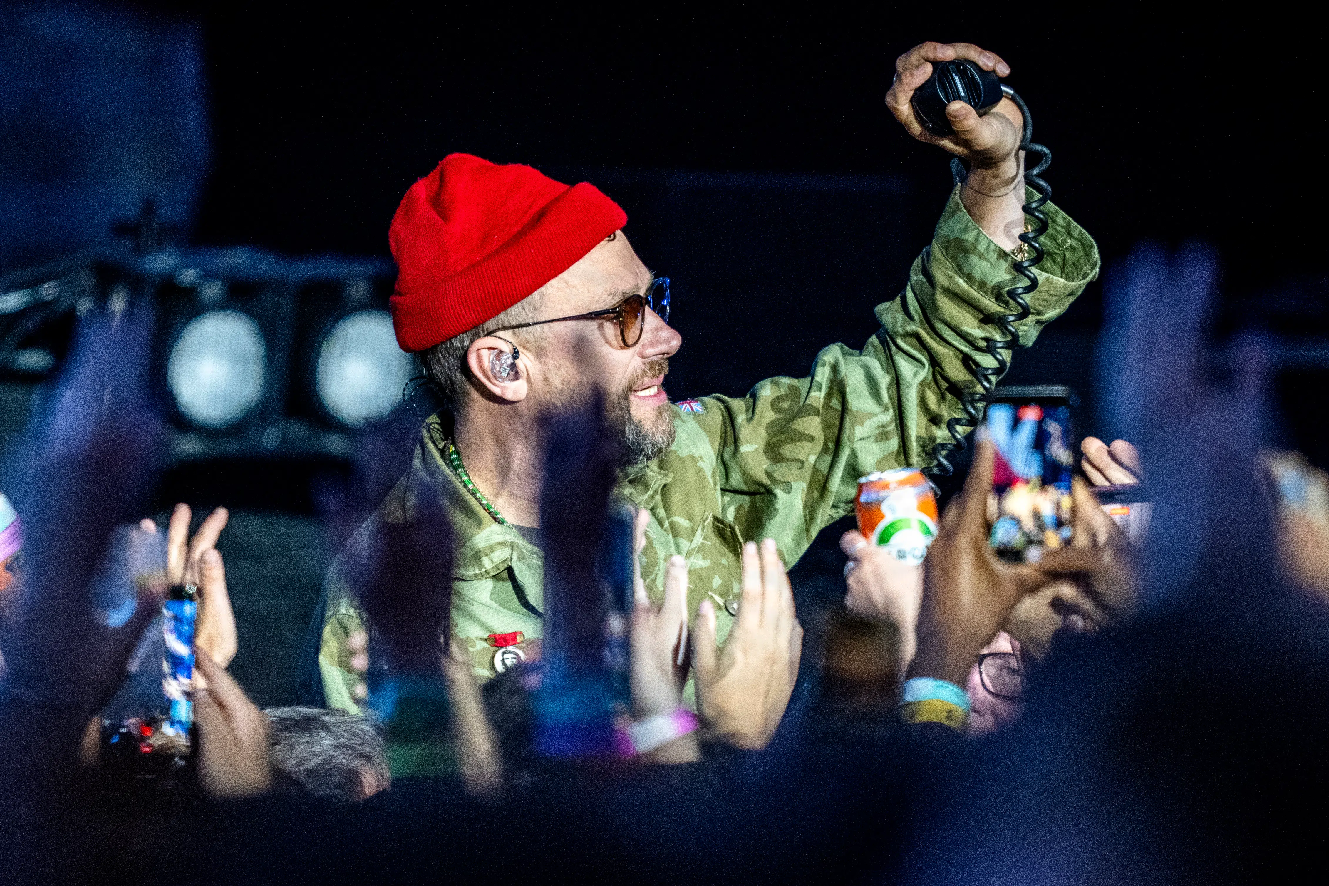 Gorillaz vaklede på Orange. Men Damon Albarn reddede koncerten på målstregen