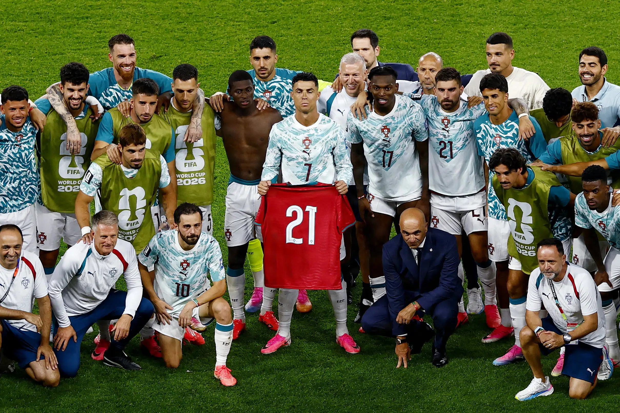 Ronaldo dedikerer portugisisk sejr til afdød landsholdskollega
