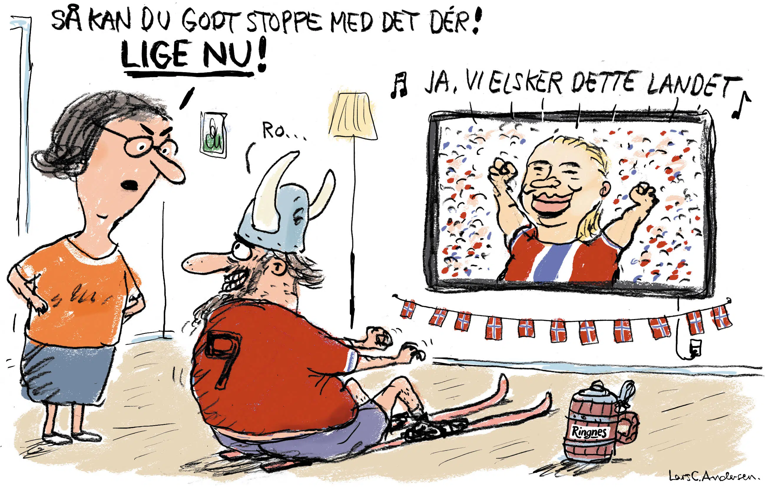 I MANGEL AF BEDRE