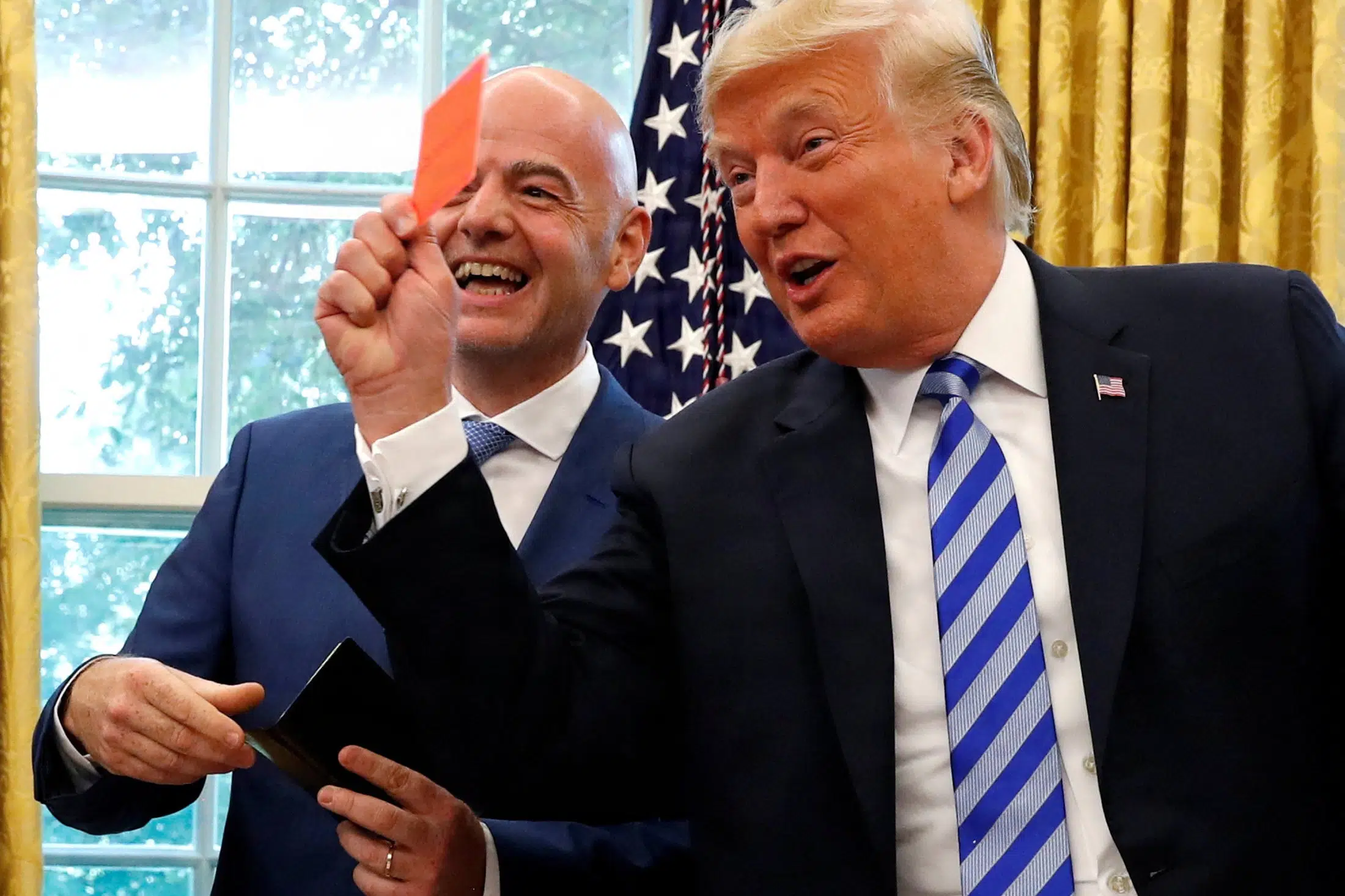 Præsident bekræfter Trump-opkald: Fifa træffer afgørelser uafhængigt