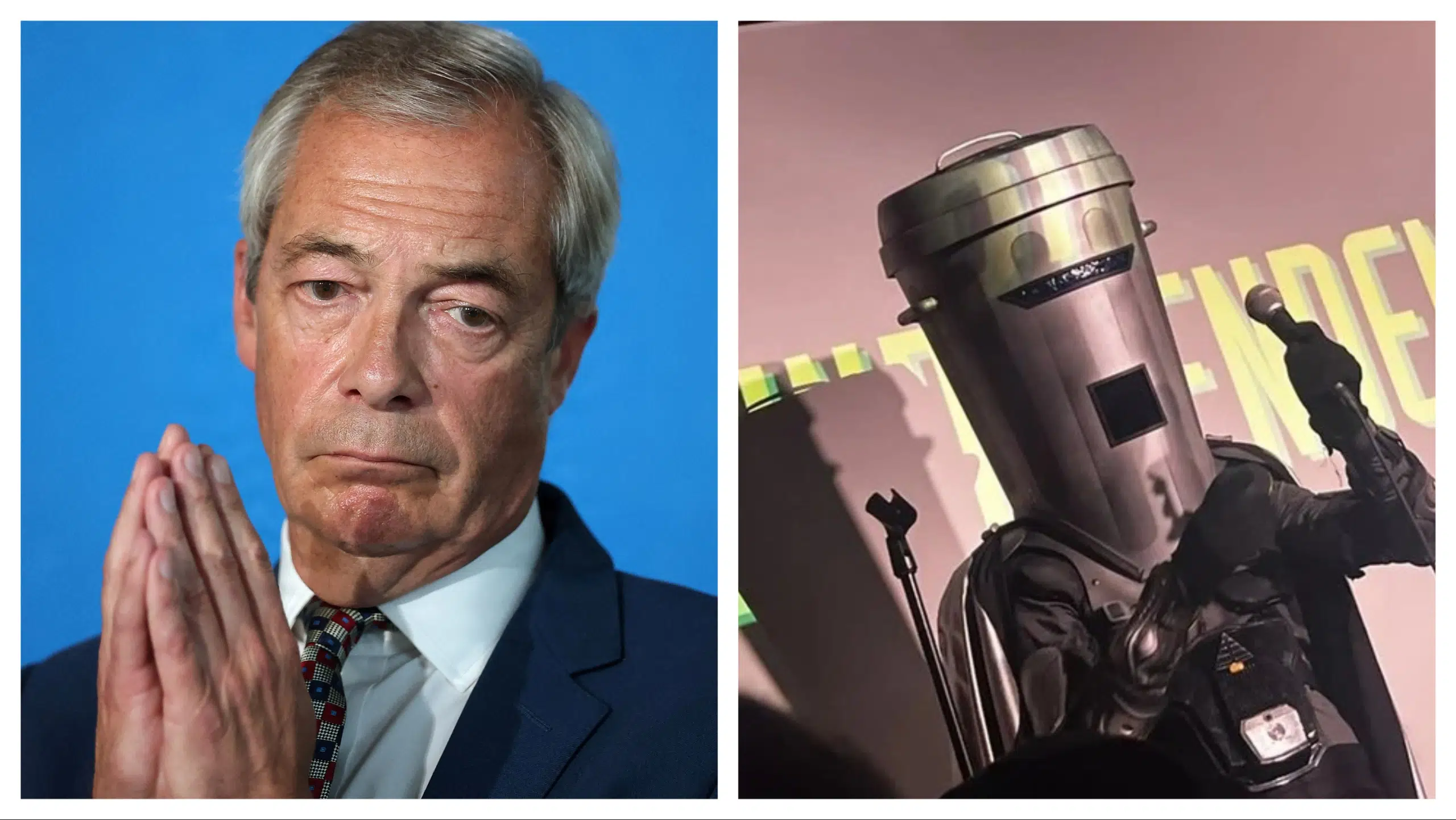 En rasende Nigel Farage lovede et opgør med eliten. Men nu tager de andre partier fusen på ham