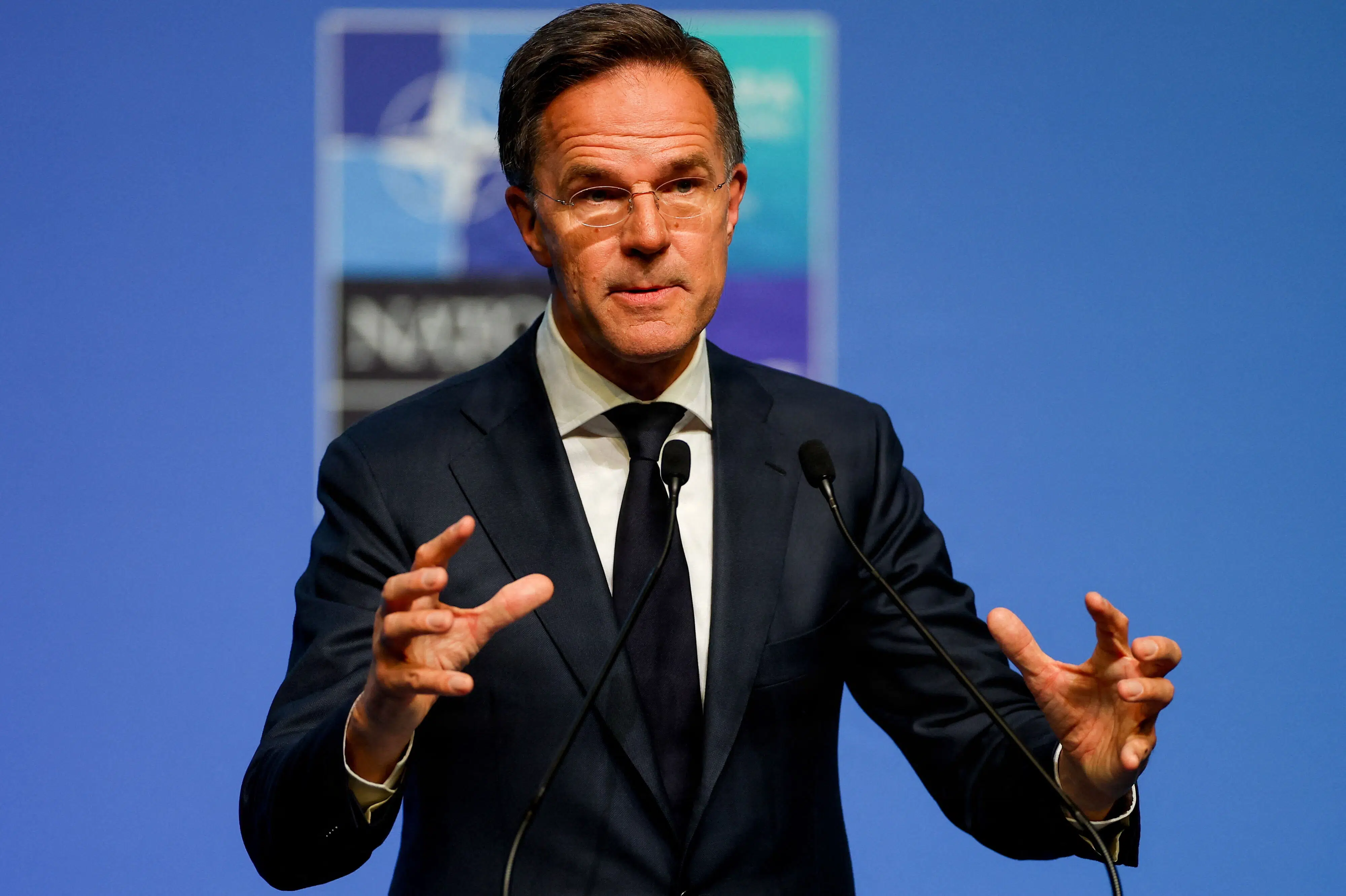 Mark Rutte kalder Nato-alliancen stærkere end nogensinde
