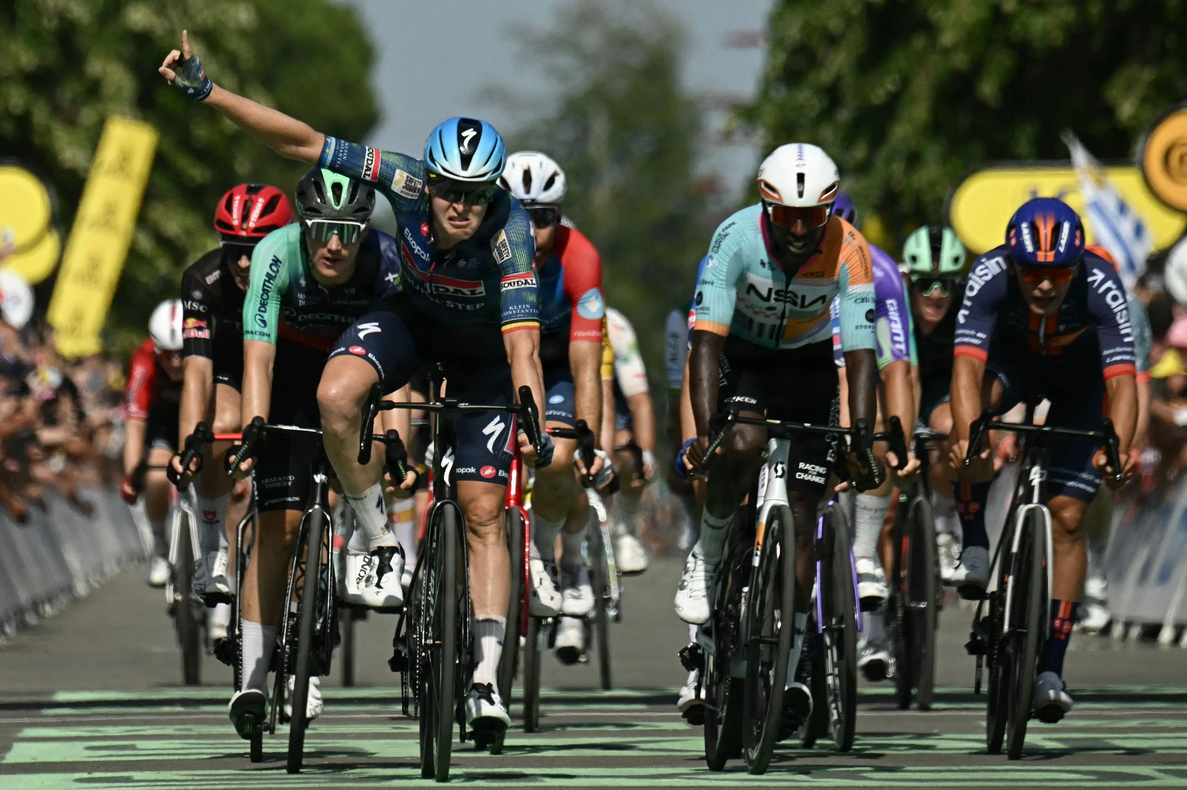 Belgisk supersprinter tager anden Tour-etapesejr i træk