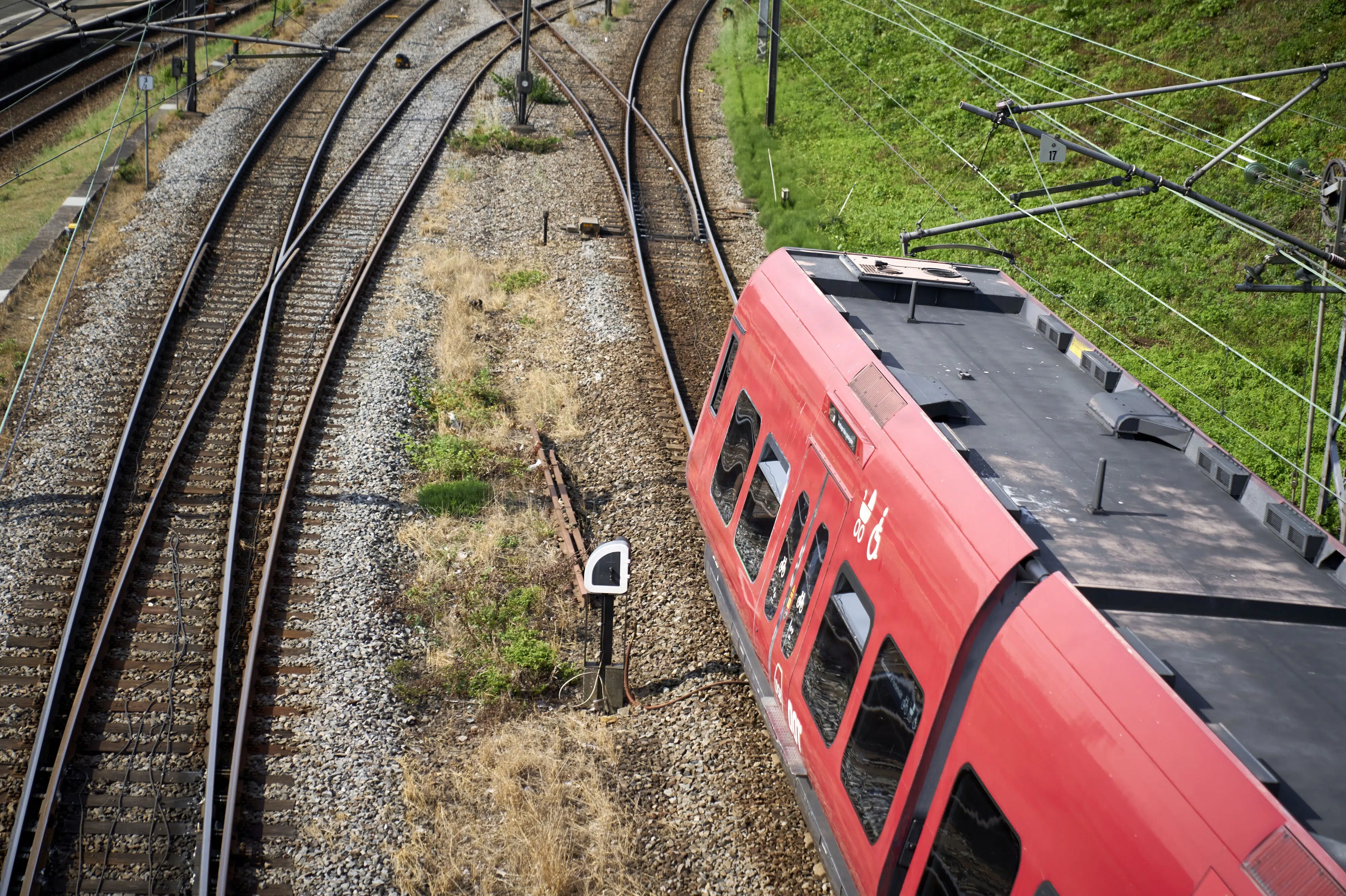 Mand blev trampet i hovedet på S-togsstation