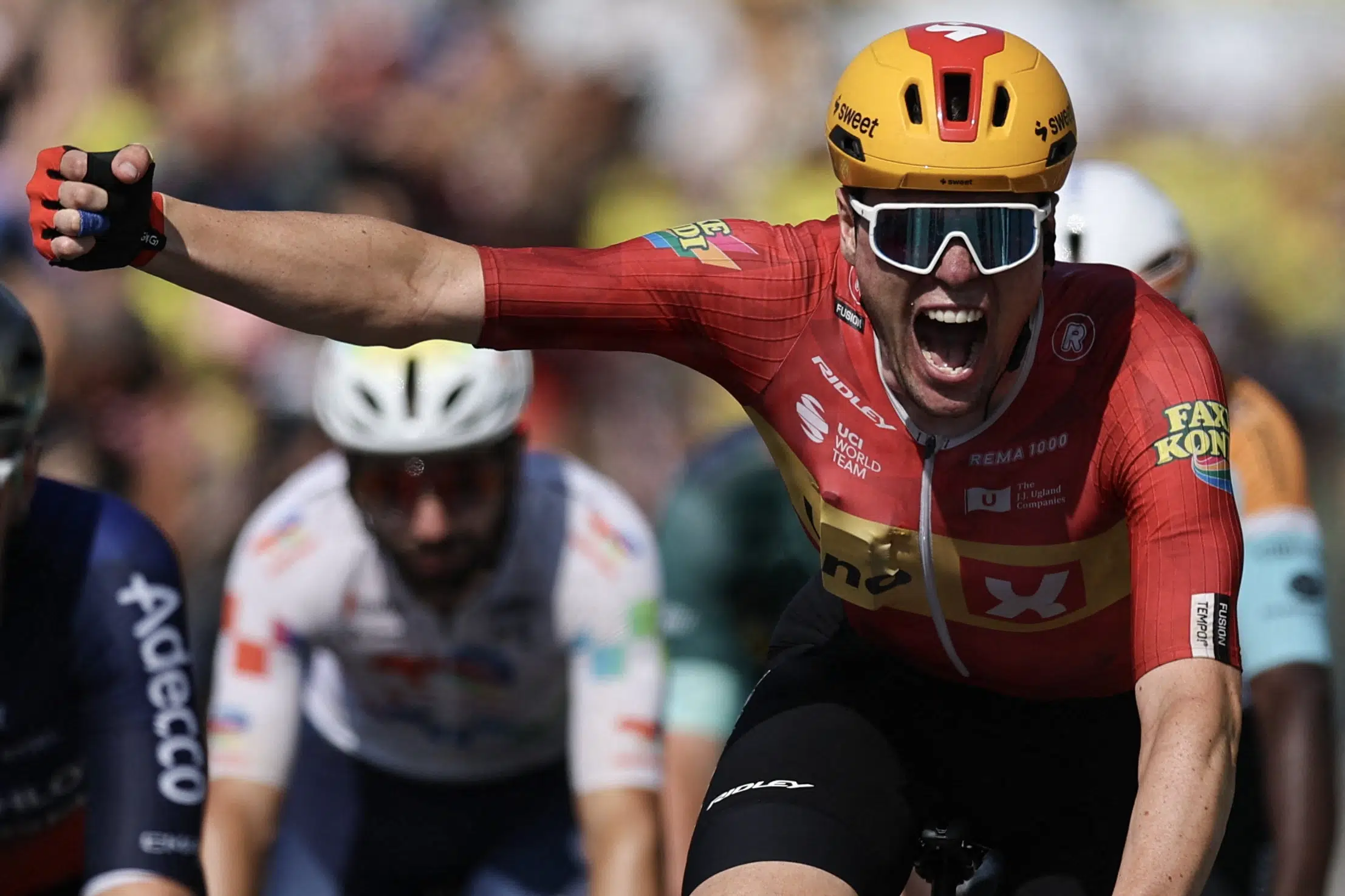 Norsk sprinter tager overraskende etapesejr i Touren